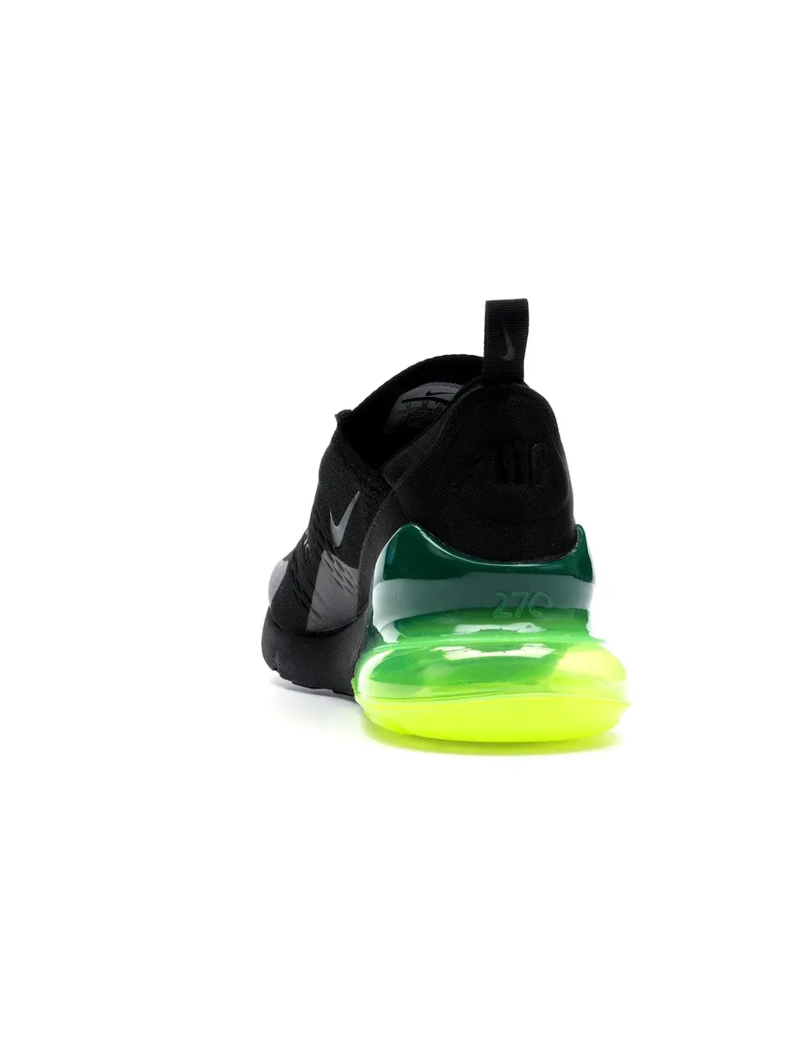 Мужские кроссовки с низким профилем Nike Air Max 270 — изображение 4 из 4, черный/черный