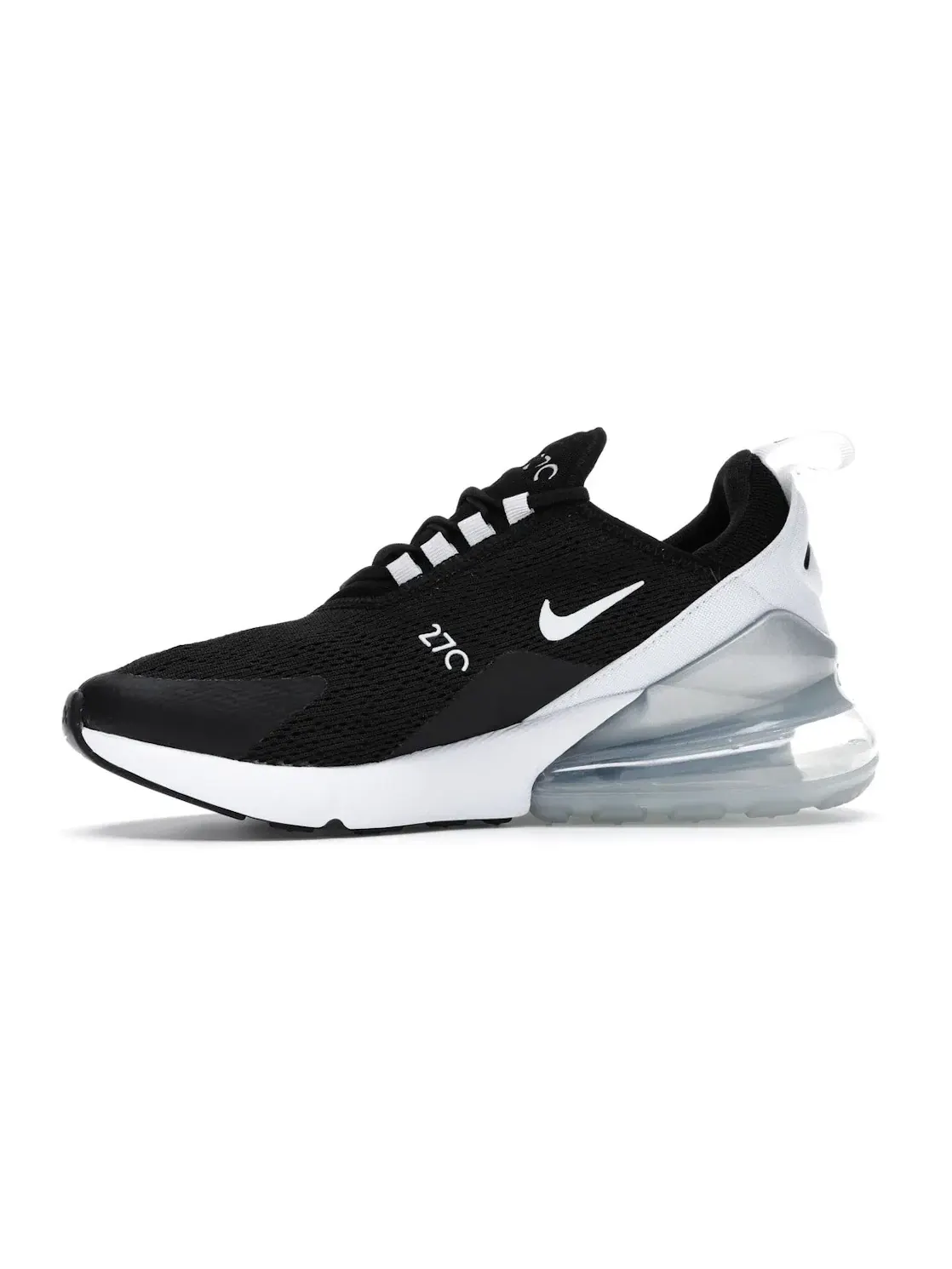 Женские кроссовки для активного отдыха Nike Air Max 270 — изображение 3 из 4, черный/белый-платиновый