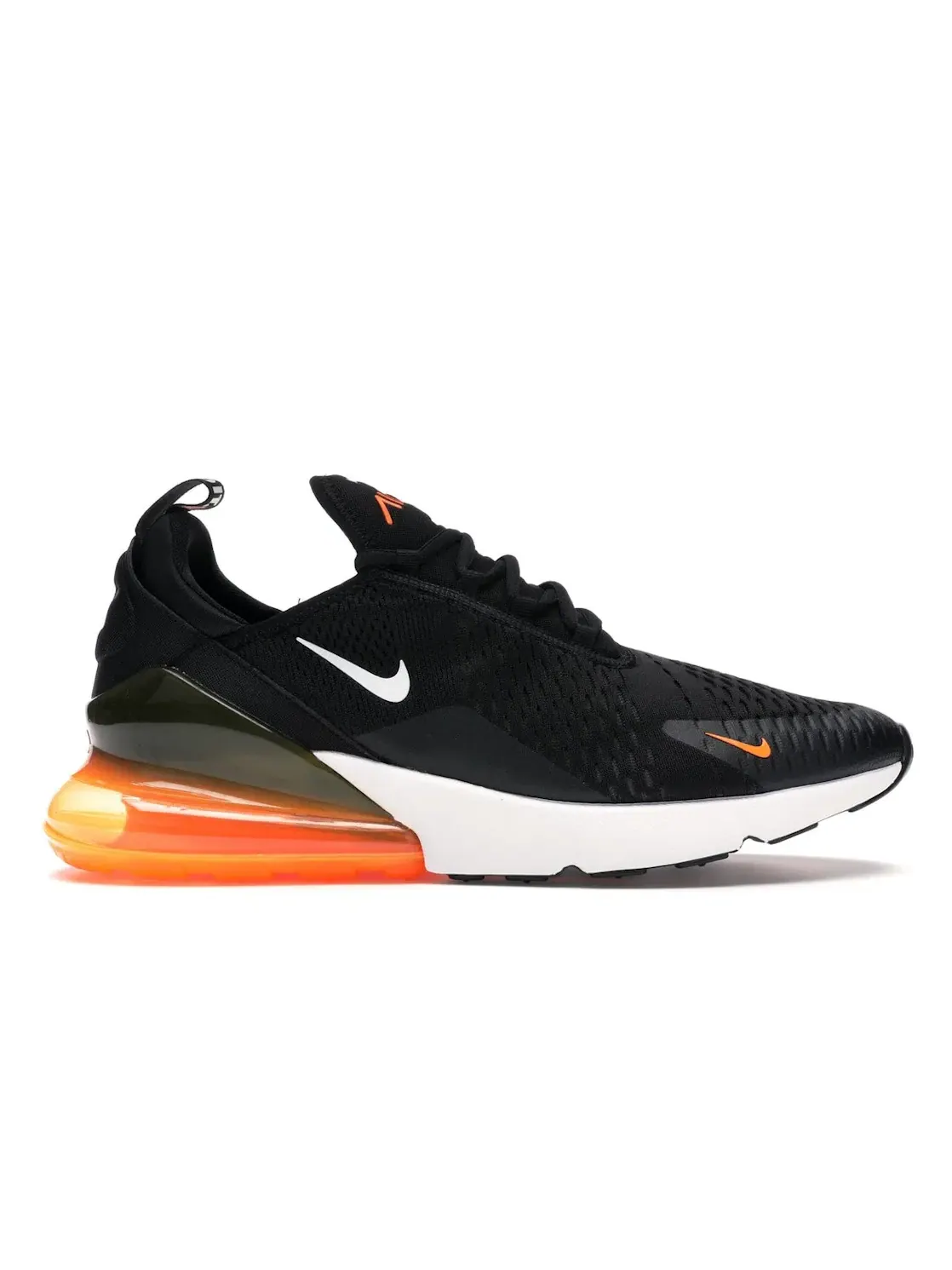 Мужские кроссовки Lifestyle Nike Air Max 270 — изображение 1 из 4, черный/белый-оранжевый