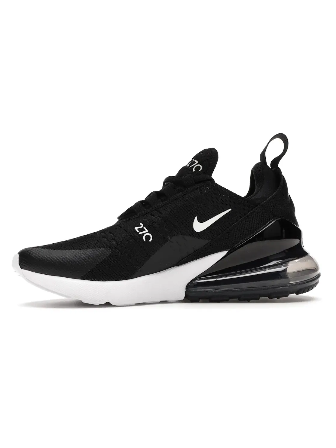 Женские кроссовки с амортизацией Nike Air Max 270 — изображение 3 из 4, черный/-белый