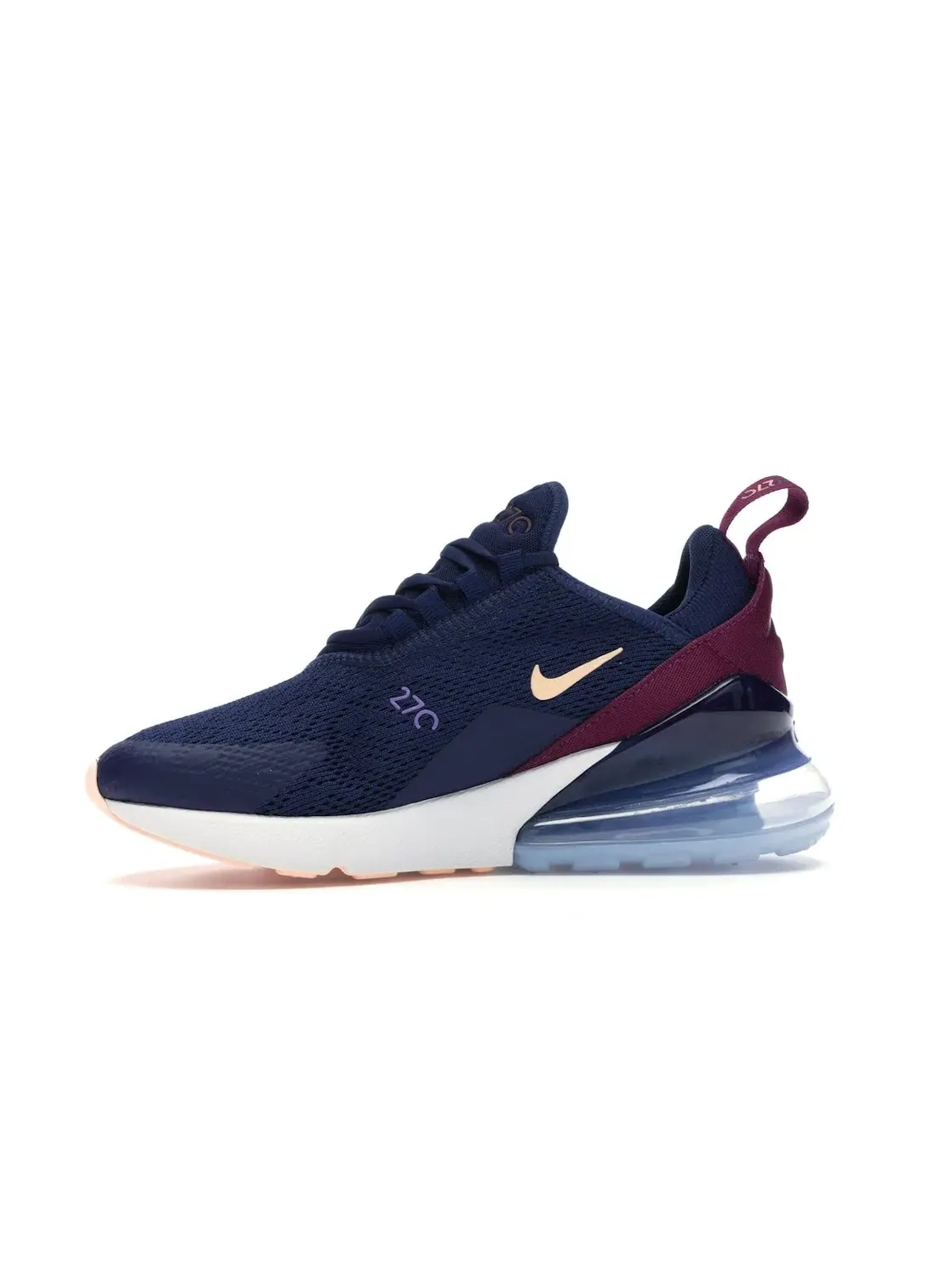 Женские кроссовки с длинным рукавом Nike Air Max 270 — изображение 3 из 4, синий