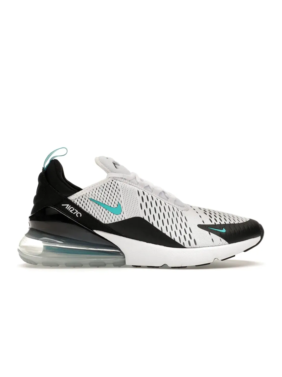 Мужские кроссовки с воздушной подушкой Nike Air Max 270 — изображение 1 из 4, черный/белый