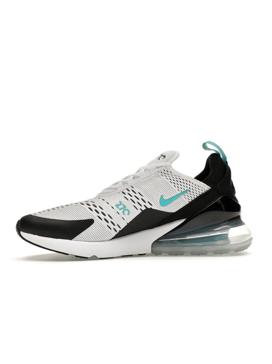 Мужские кроссовки с воздушной подушкой Nike Air Max 270 — изображение 3 из 4, черный/белый
