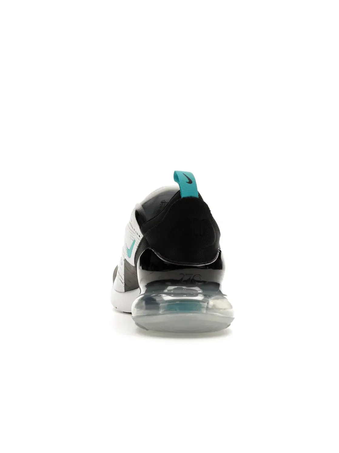 Мужские кроссовки с воздушной подушкой Nike Air Max 270 — изображение 4 из 4, черный/белый