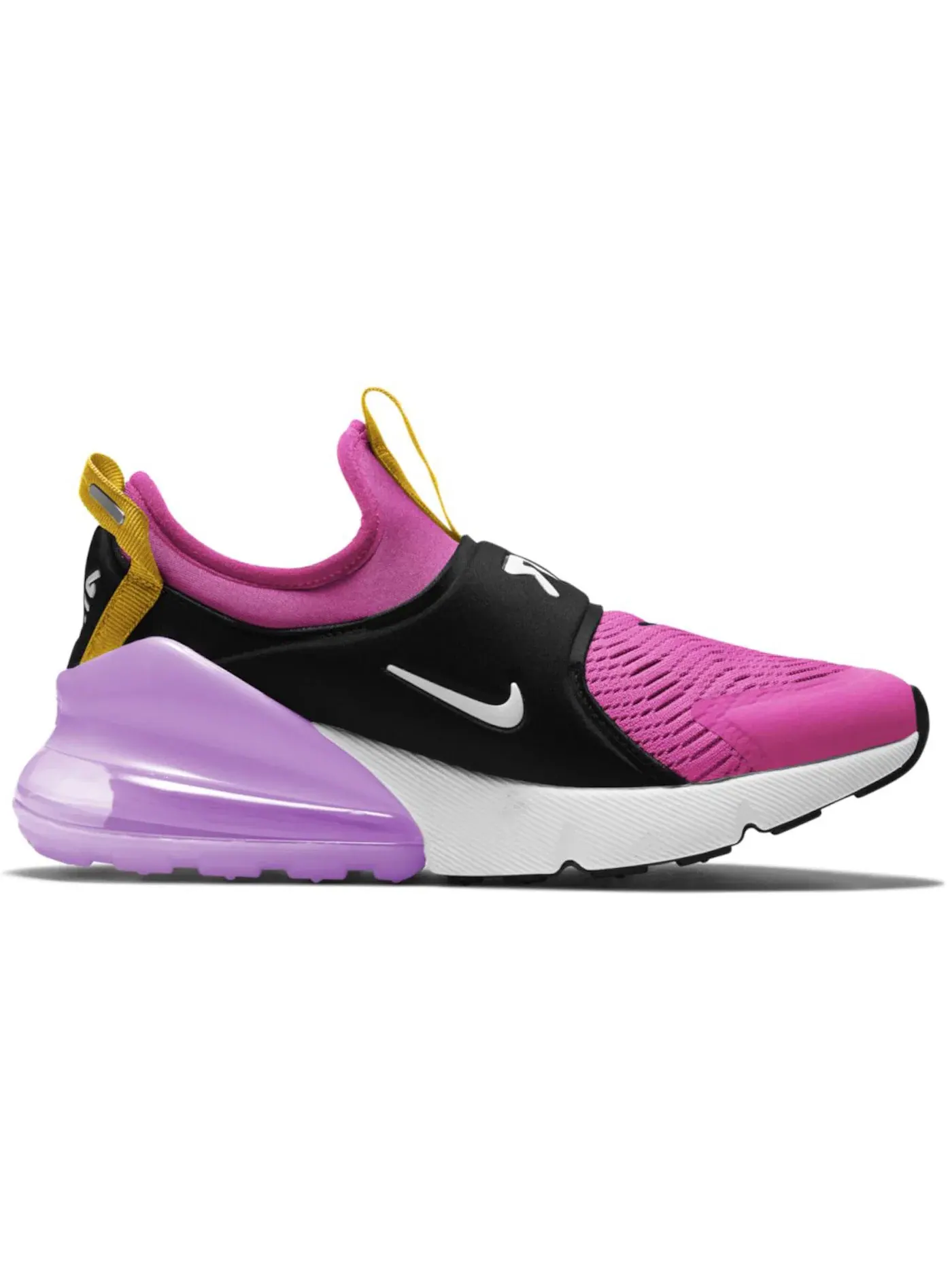 Детские кроссовки с амортизацией Nike Air Max 270 Extreme Nike — изображение 1 из 1, розовый/черный//белый
