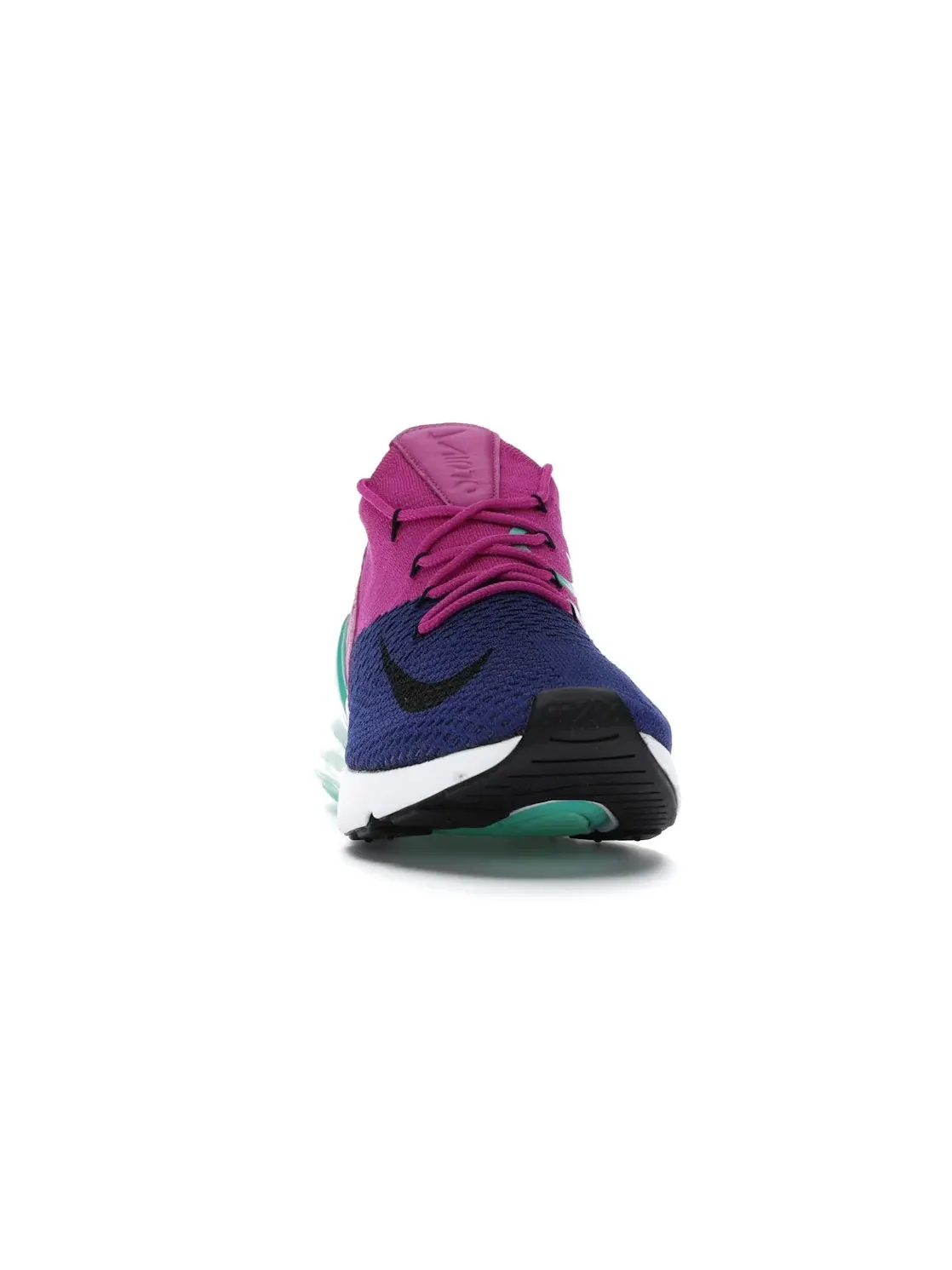 Мужские кроссовки Lifestyle с верхом Flyknit Nike Air Max 270 Flyknit Nike — изображение 2 из 4, глубокий синий/черный