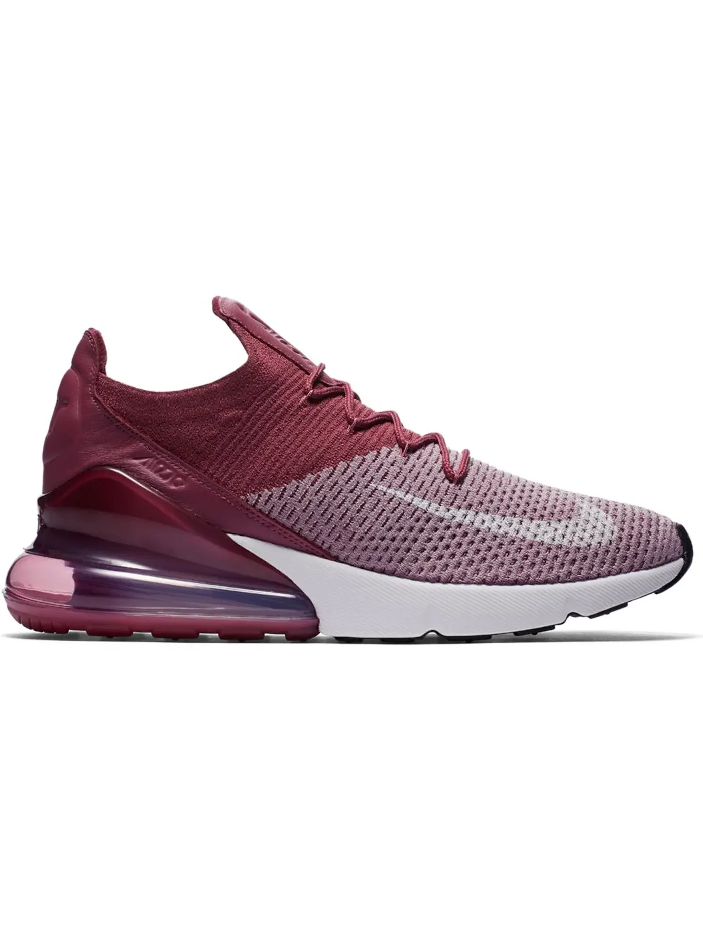 Мужские кроссовки Lifestyle Nike Air Max 270 Flyknit — изображение 1 из 1, белый-винтажный винный