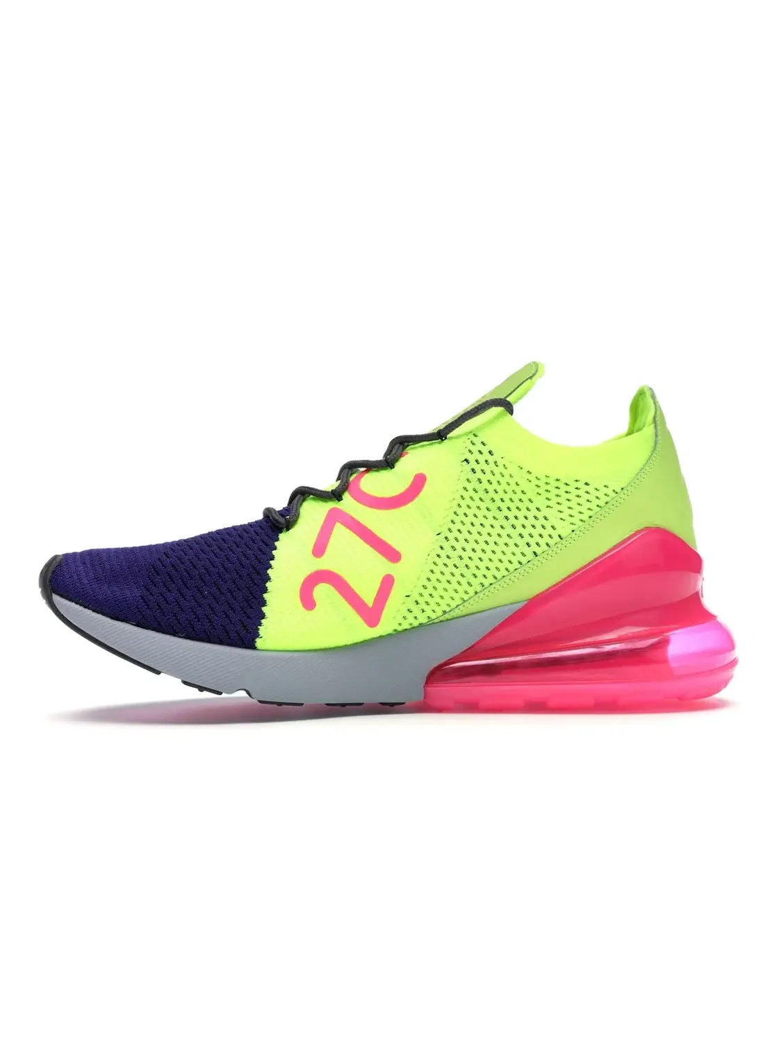 Мужские кроссовки с ярким градиентом Nike Air Max 270 Flyknit — изображение 3 из 4