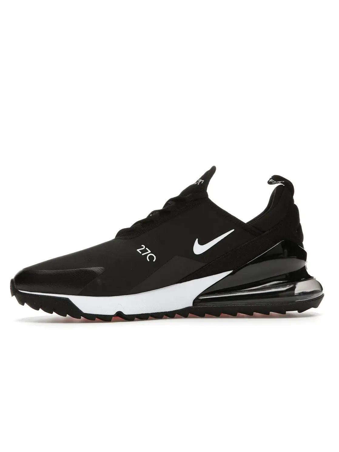 Мужские гольф-туфли с амортизацией Nike Air Max 270 Golf — изображение 3 из 4, черный/-белый