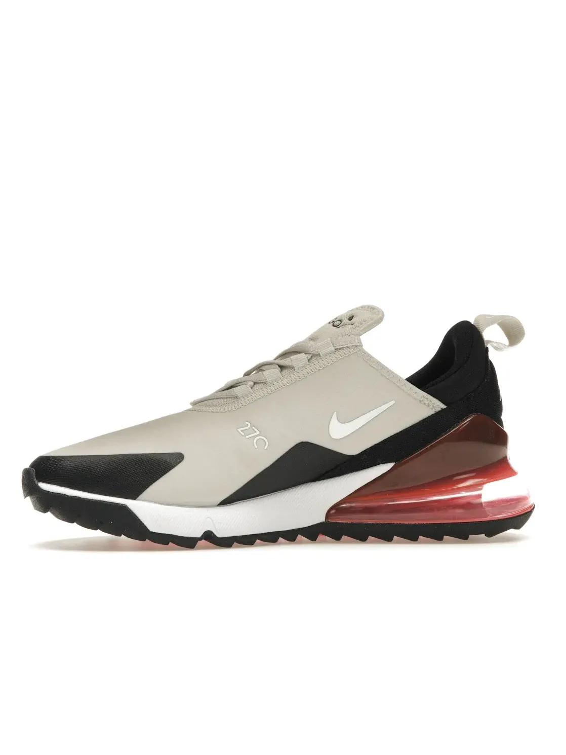 Мужские гольф-кроссовки с амортизацией Nike Air Max 270 Golf — изображение 3 из 4, светлый/черный--белый