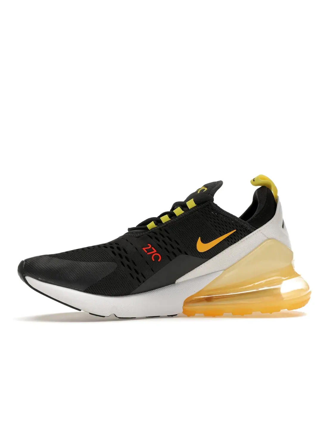 Мужские кроссовки повседневные Nike Air Max 270 — изображение 3 из 4, желтый/белый