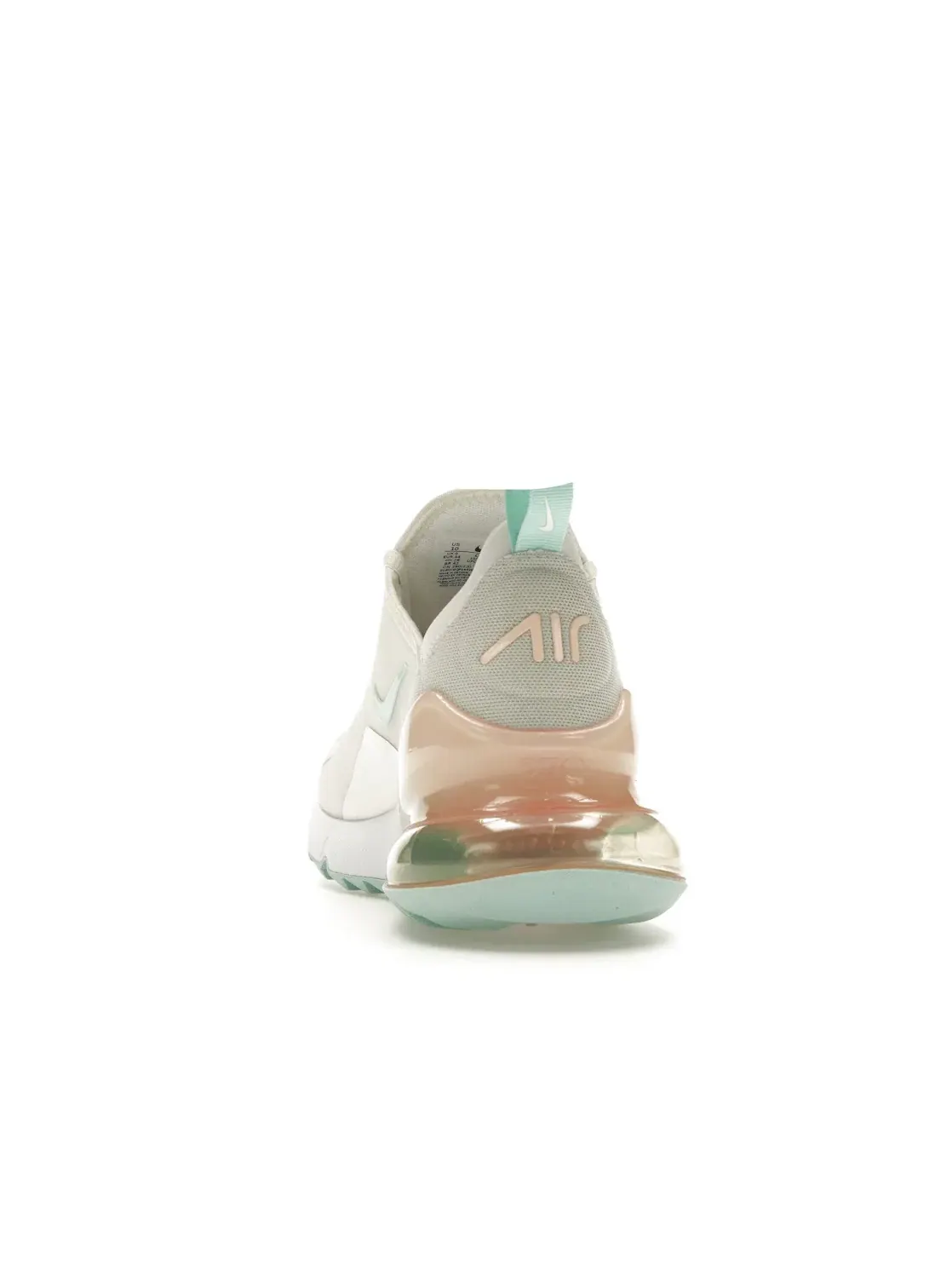 Мужские кроссовки для гольфа Nike Air Max 270 Golf, Sail/Crimson Tint/Photon Dust/Light Dew — изображение 4 из 4