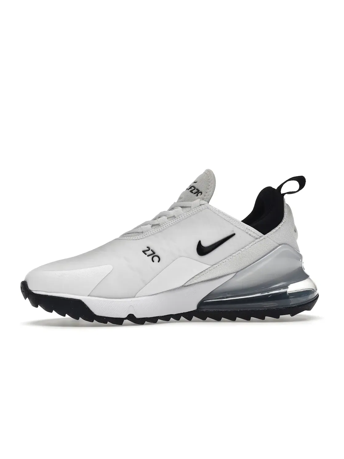 Мужские гольф-кроссовки с воздушной амортизацией Nike Air Max 270 Golf — изображение 3 из 4, белый/платиновый/черный