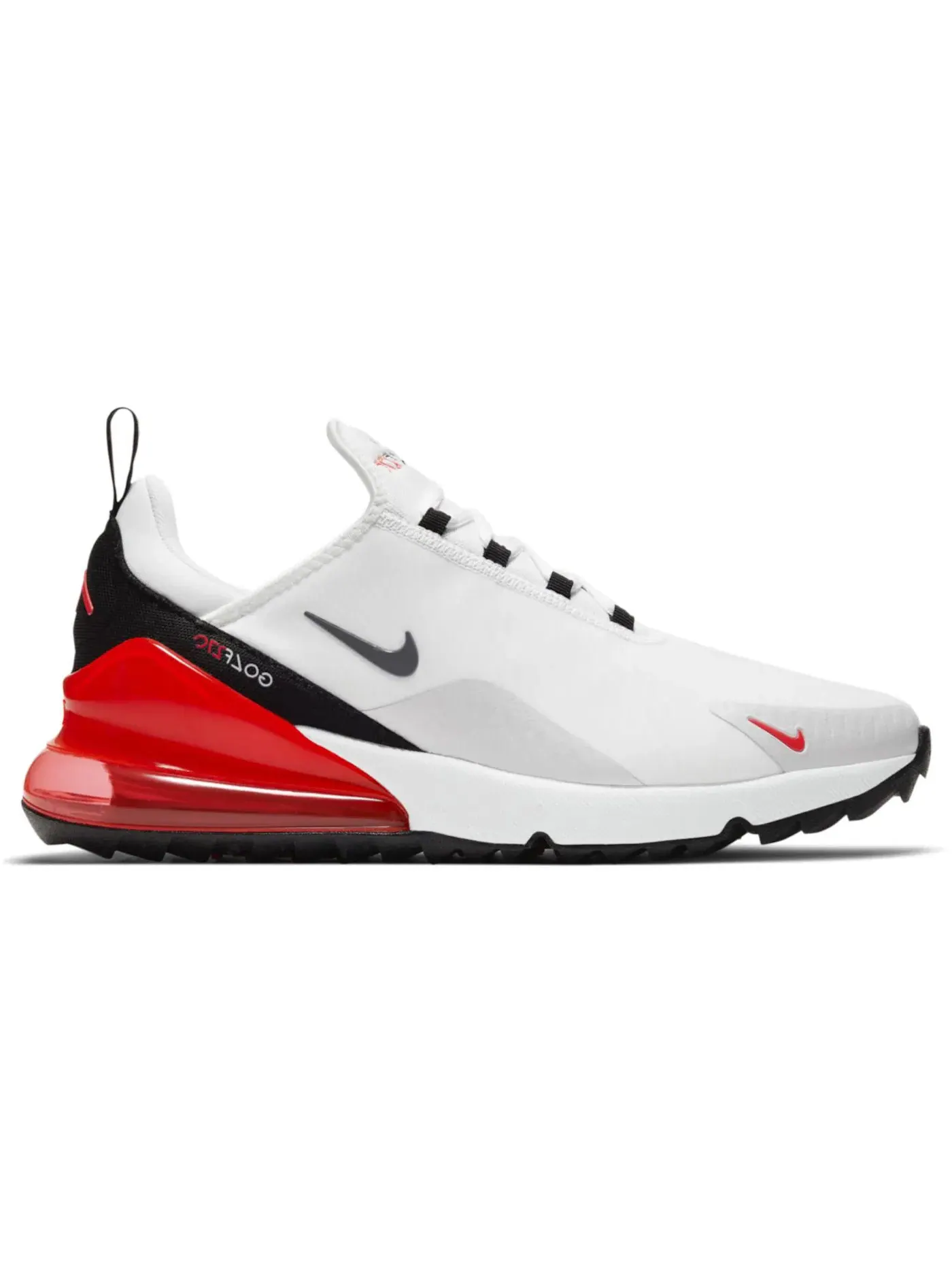 Мужские кроссовки для гольфа с амортизацией Nike Air Max 270 Golf — изображение 1 из 1, белый/серый/черный/серый