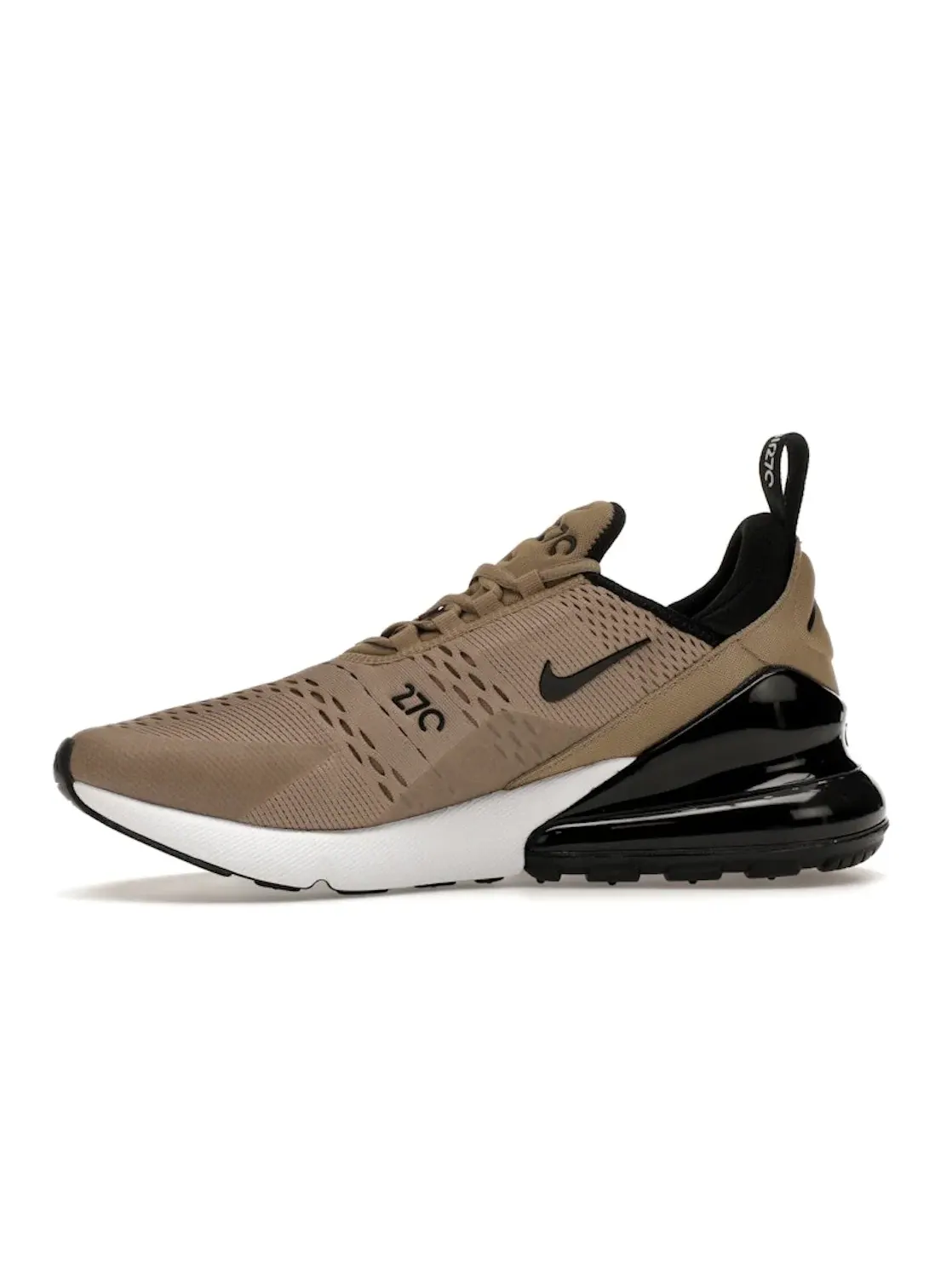 Мужские кроссовки с максимальной амортизацией Nike Air Max 270 — изображение 3 из 4, хаки/черный/белый