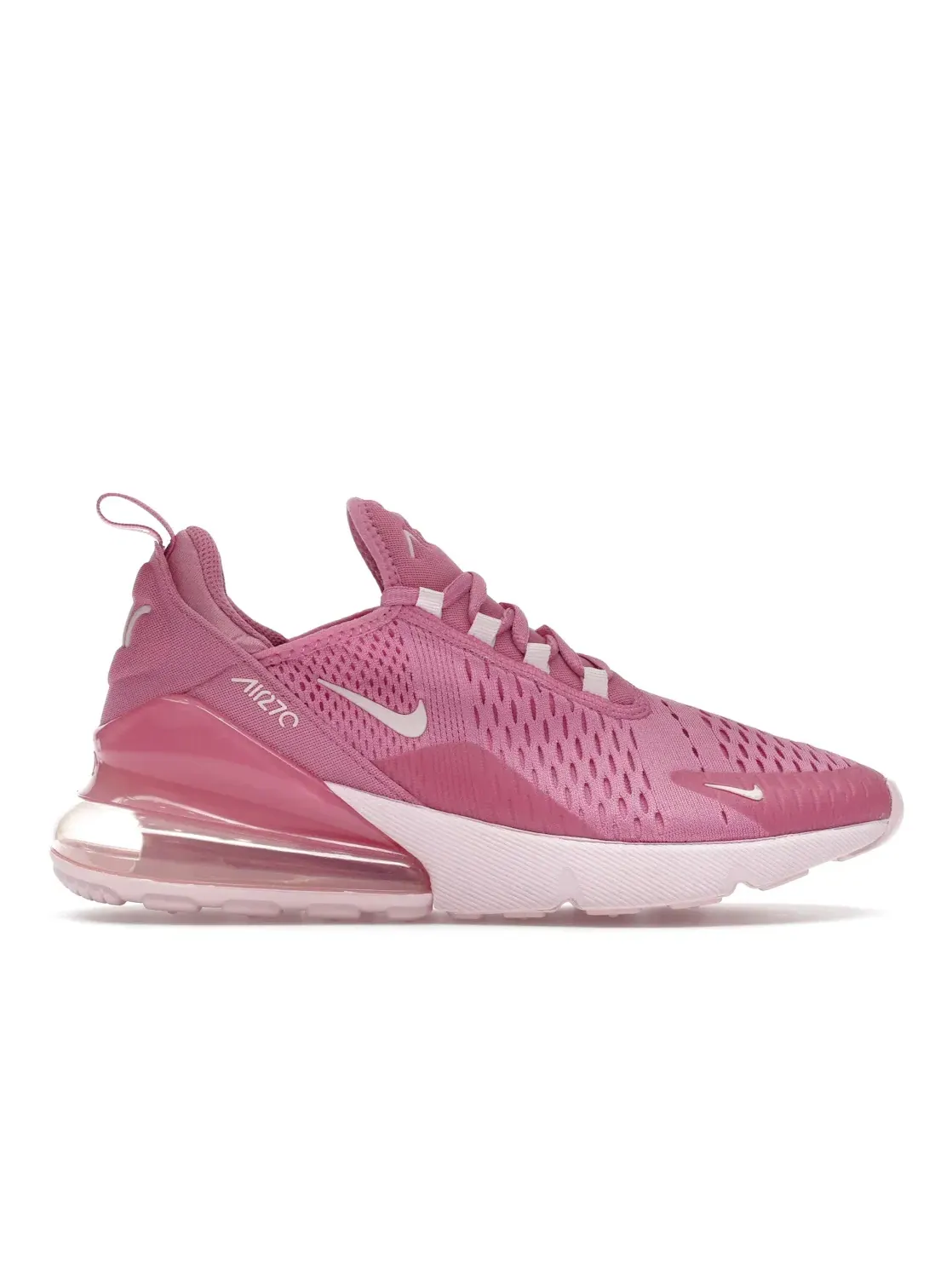 Детские кроссовки с шнуровкой Nike Air Max 270 Nike — изображение 1 из 4, розовый