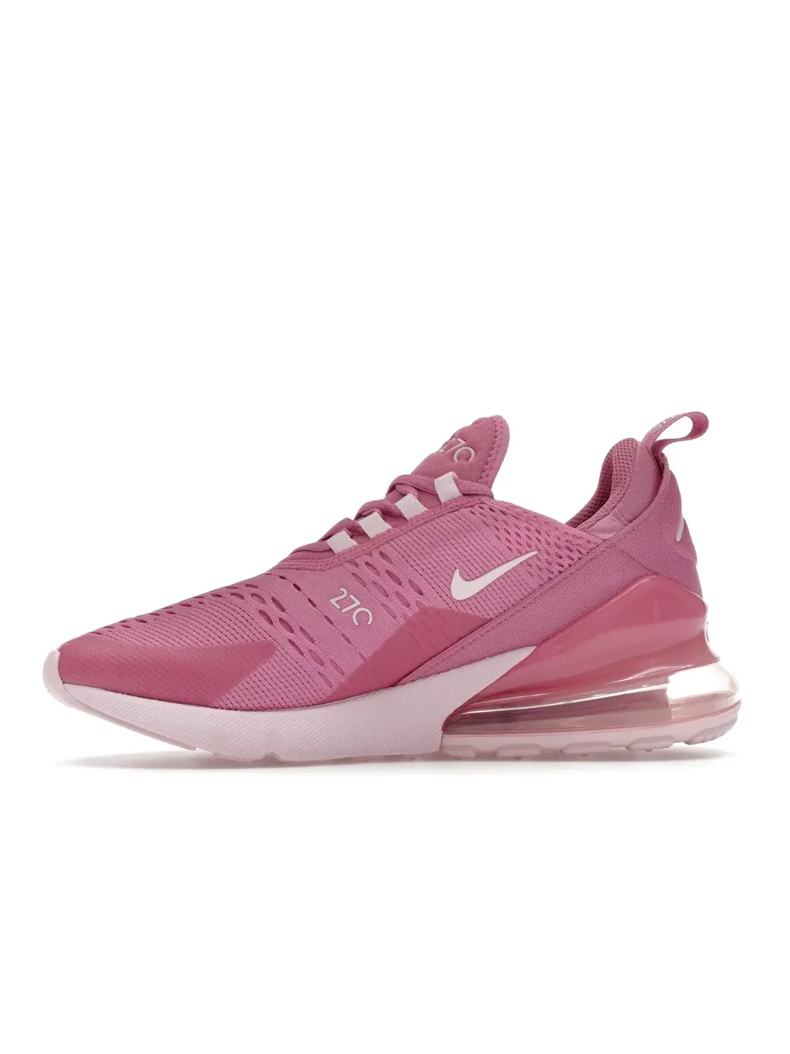 Детские кроссовки с шнуровкой Nike Air Max 270 Nike — изображение 3 из 4, розовый