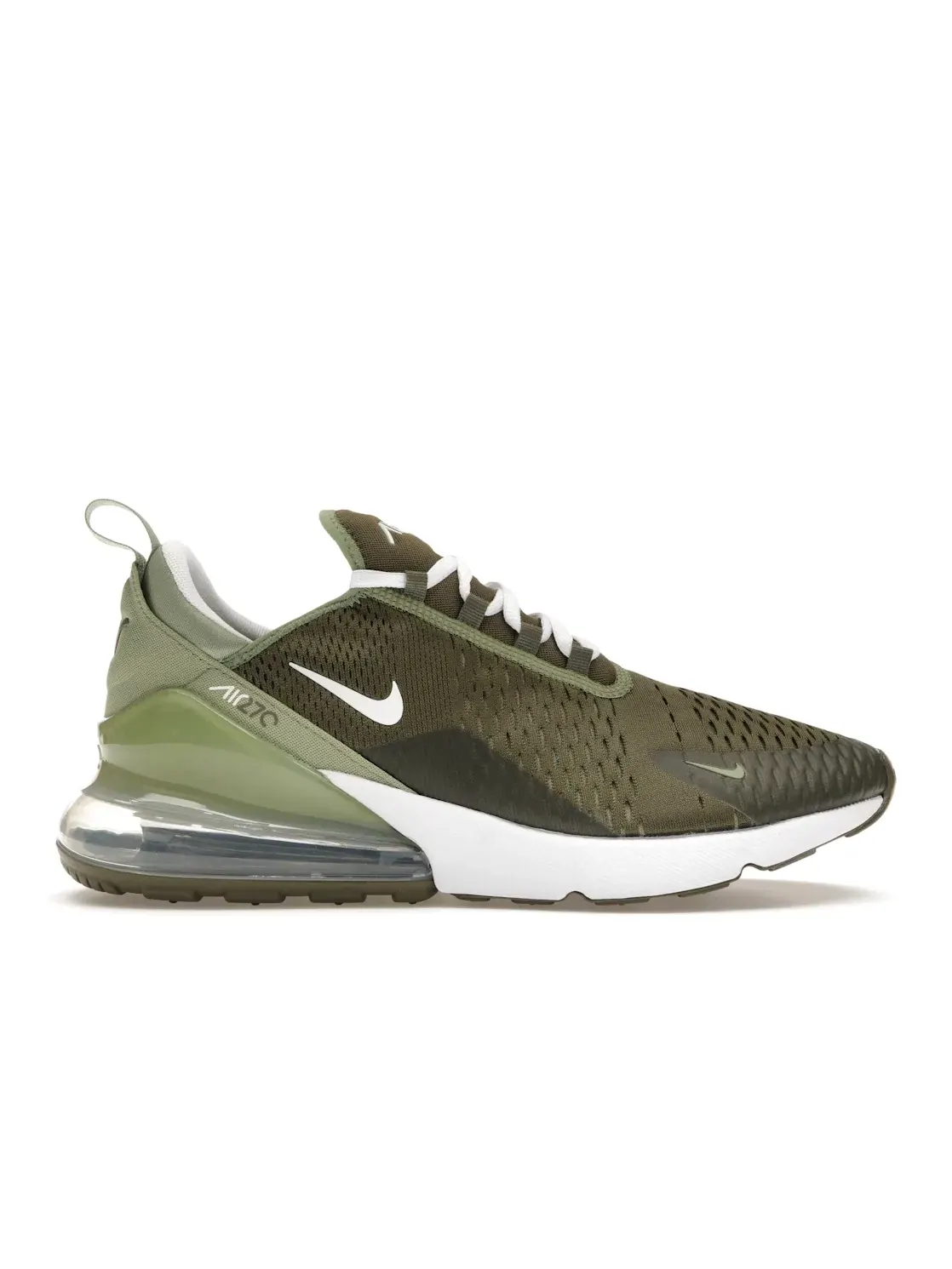 Мужские кроссовки для активного отдыха Nike Air Max 270 — изображение 1 из 4, оливковый/белый-зеленый