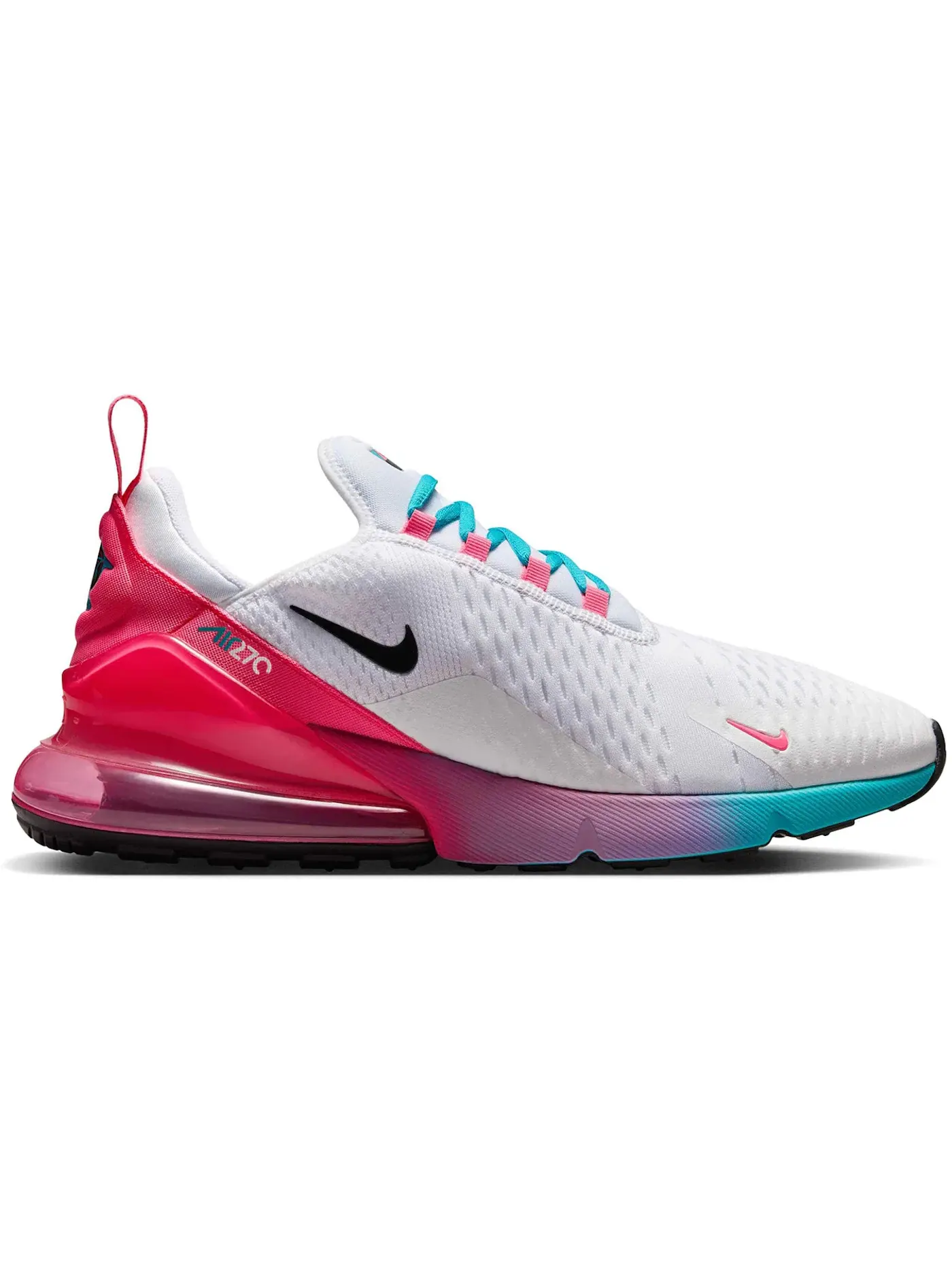 Мужские кроссовки Lifestyle Nike Air Max 270 — изображение 1 из 1, белый/черный/розовый