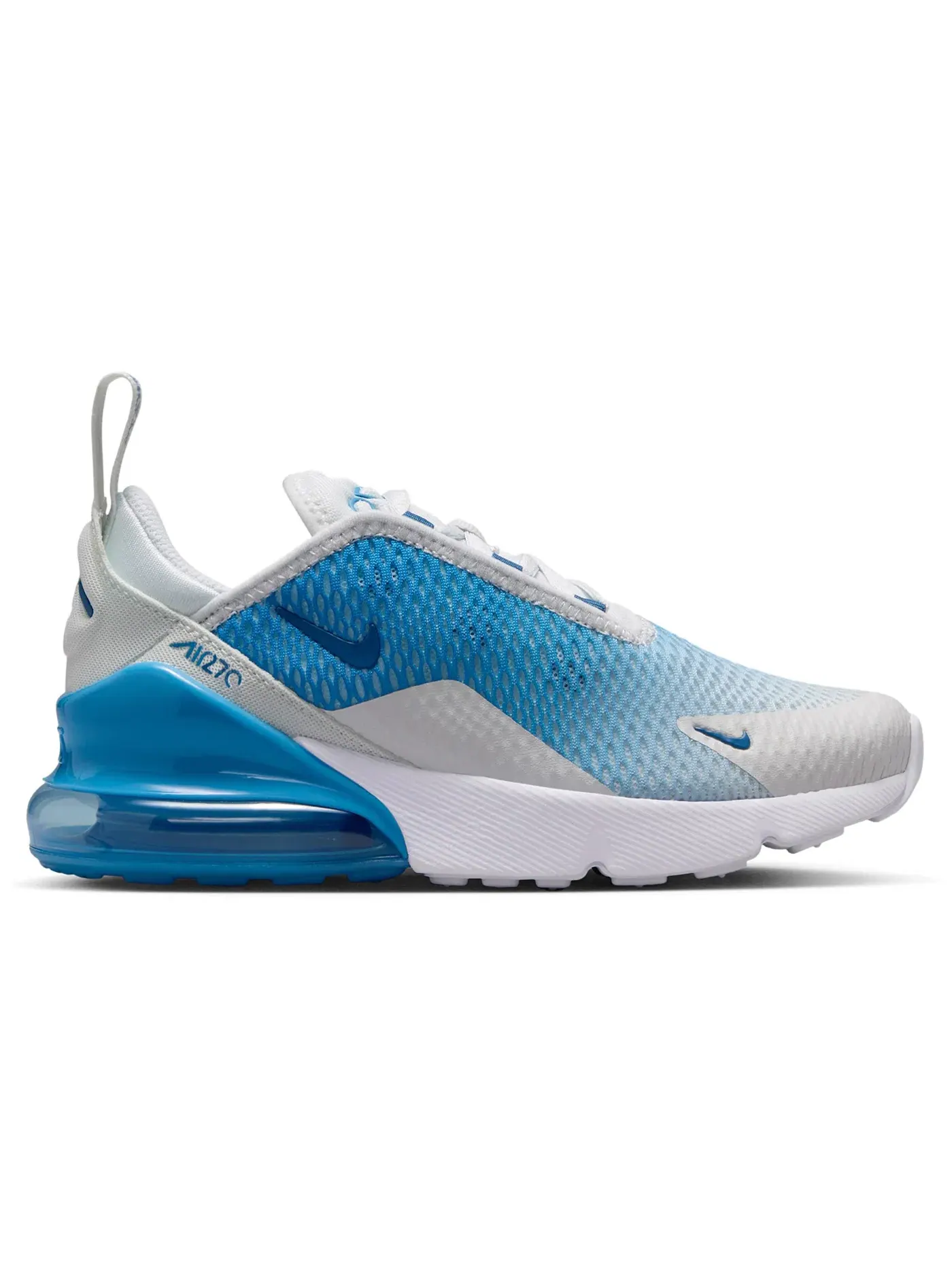 Детские кроссовки Lifestyle Nike Air Max 270 — изображение 1 из 1, белый/синий/синий
