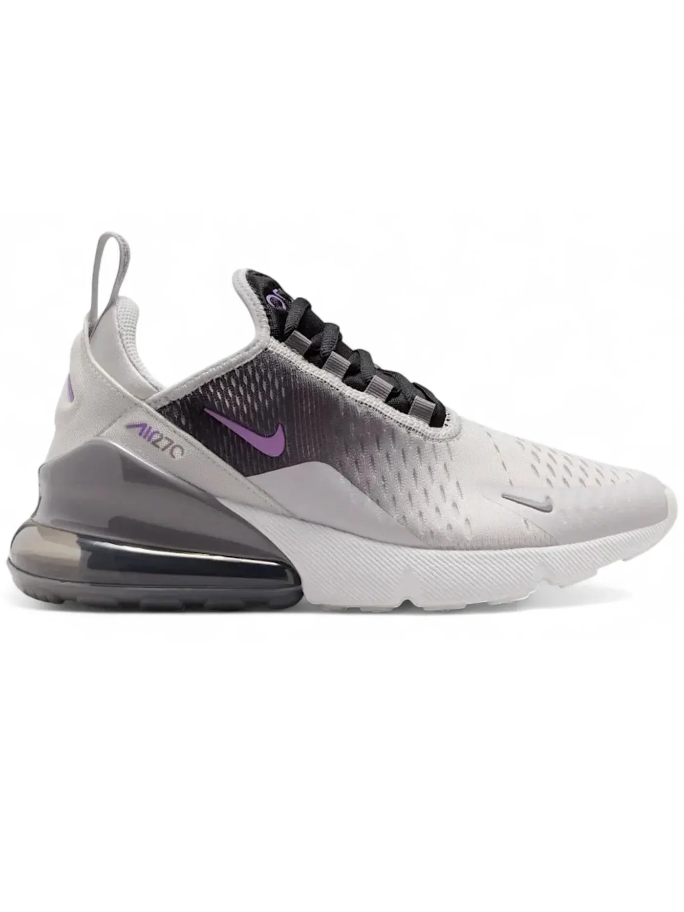 Детские кроссовки Lifestyle Nike Air Max 270 — изображение 1 из 1, черный//яркий фиолетовый