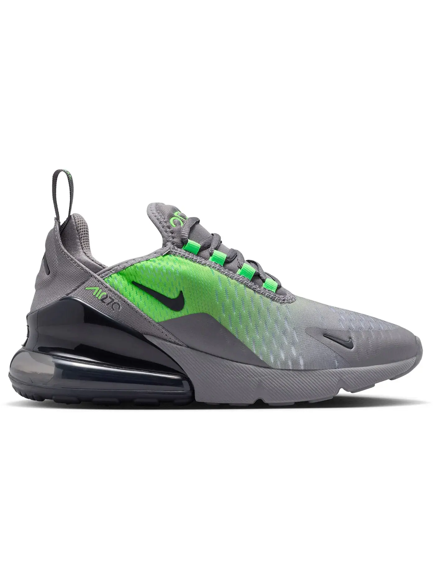 Детские кроссовки Lifestyle Nike Air Max 270, Pencil Point/Lime Blast/Anthracite — изображение 1 из 1