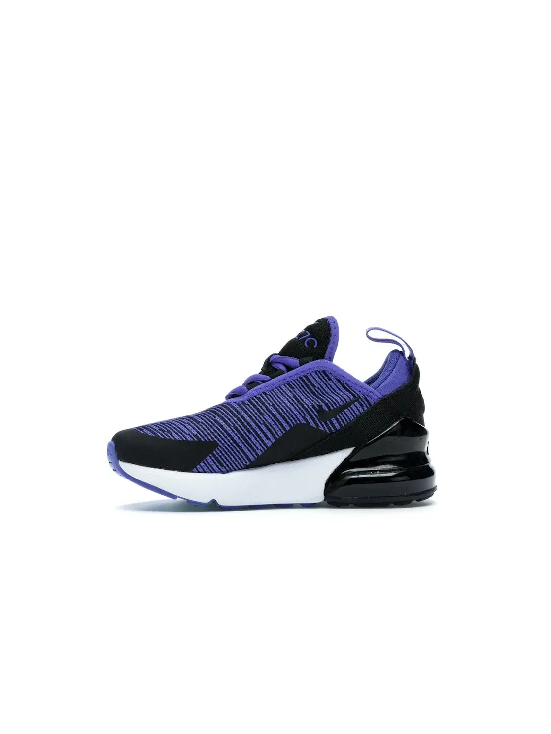 Детские кроссовки Lifestyle Nike Air Max 270 — изображение 3 из 4, фиолетовый/-белый-черный