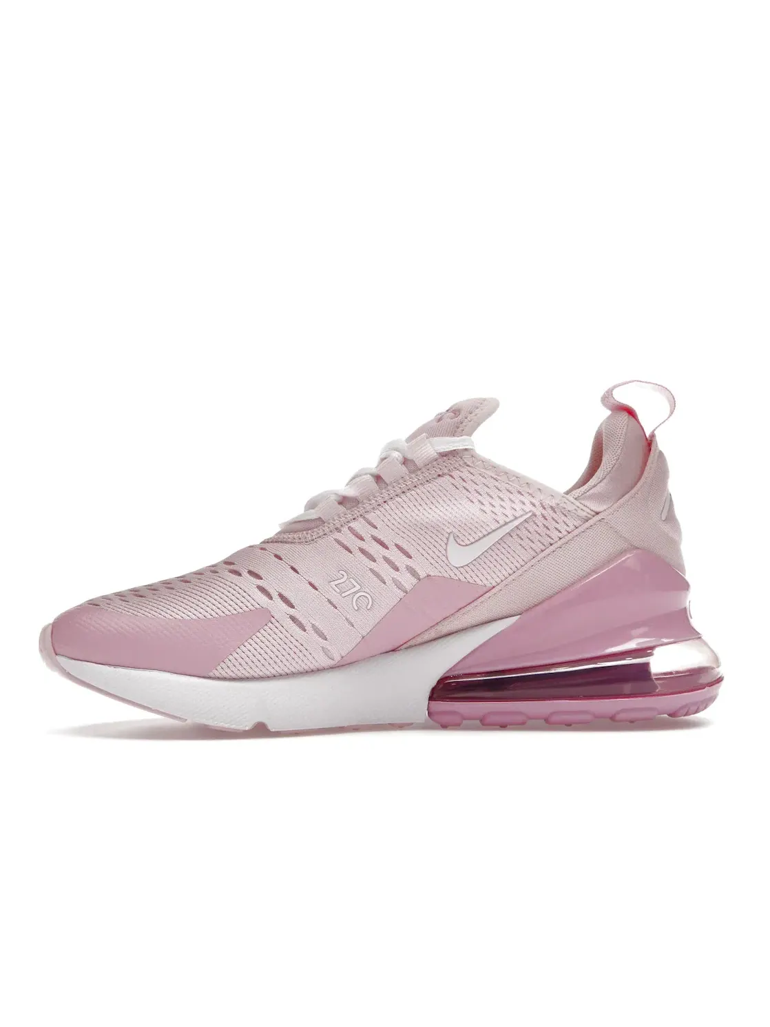Детские кроссовки с амортизацией Nike Air Max 270 — изображение 3 из 4, розовый/белый/розовый