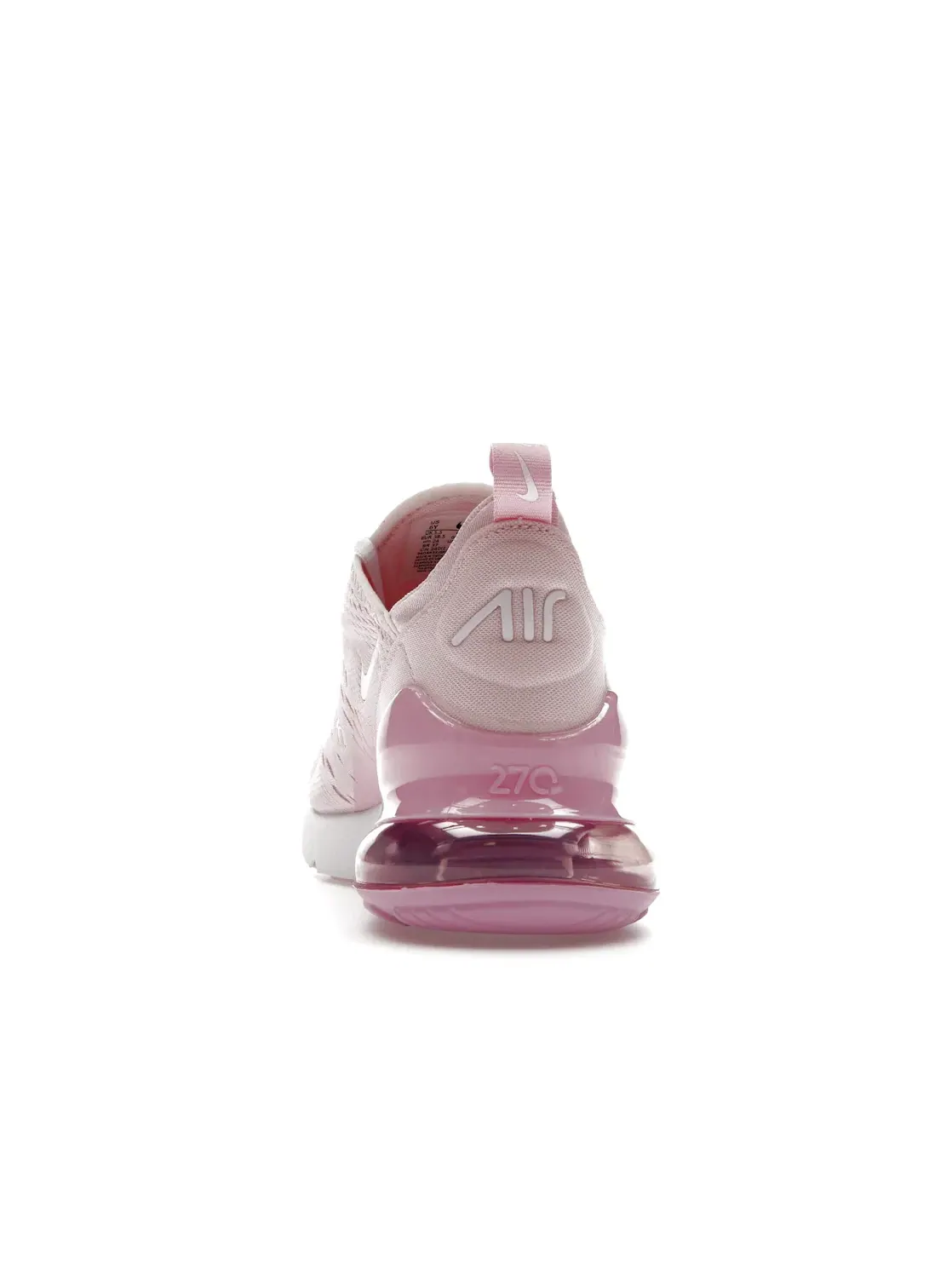 Детские кроссовки с амортизацией Nike Air Max 270 — изображение 4 из 4, розовый/белый/розовый