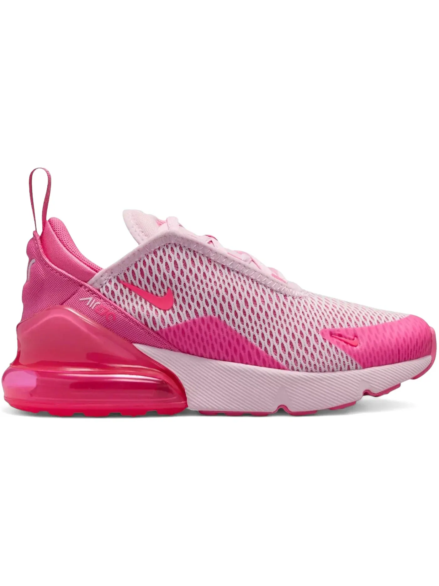 Детские кроссовки с амортизацией Nike Air Max 270 — изображение 1 из 1, розовый//белый/розовый