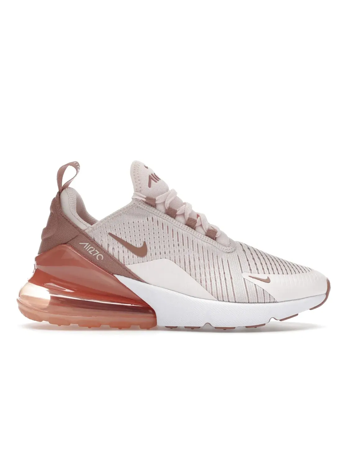 Женские кроссовки lifestyle Nike Air Max 270 — изображение 1 из 4, белый/розовый