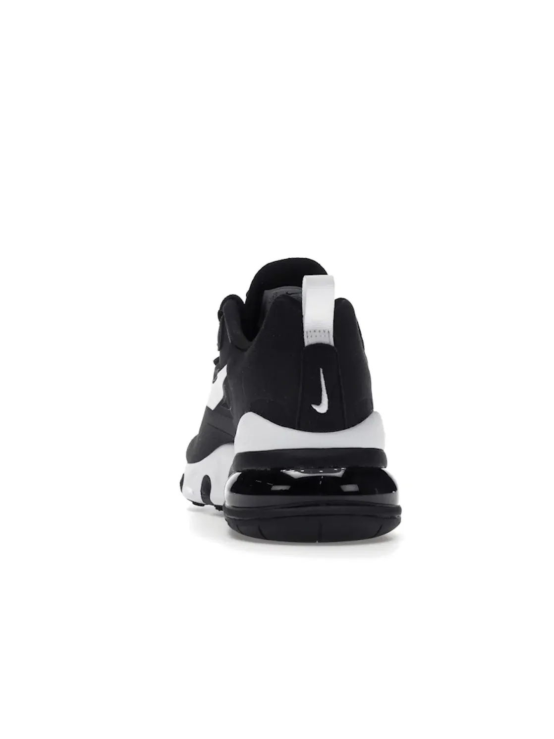 Мужские кроссовки с амортизацией Nike Air Max 270 React — изображение 4 из 4, черный/черный-белый