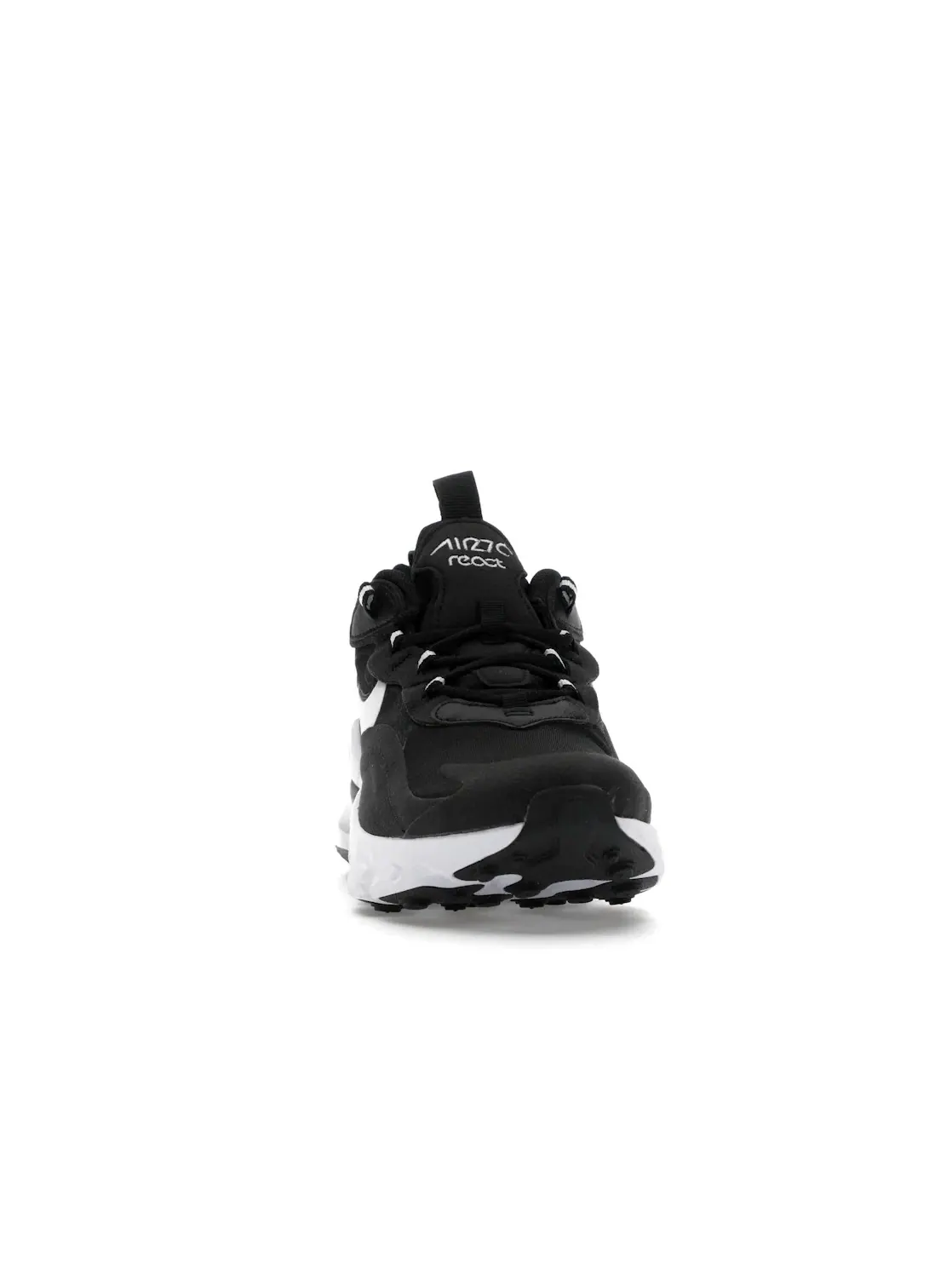 Детские кроссовки Lifestyle Nike Air Max 270 React — изображение 2 из 4, черный/черный/белый