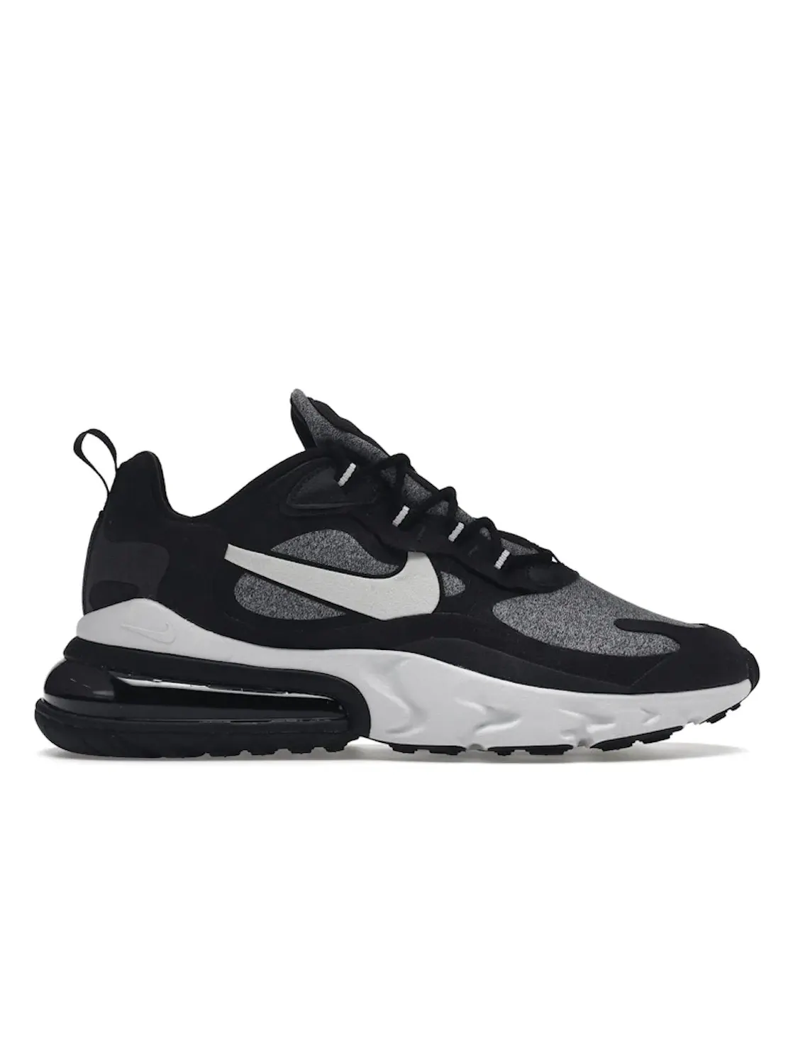 Мужские кроссовки с технологиями Air Max и React Nike Air Max 270 React Optical — изображение 1 из 4, черный/серый-черный