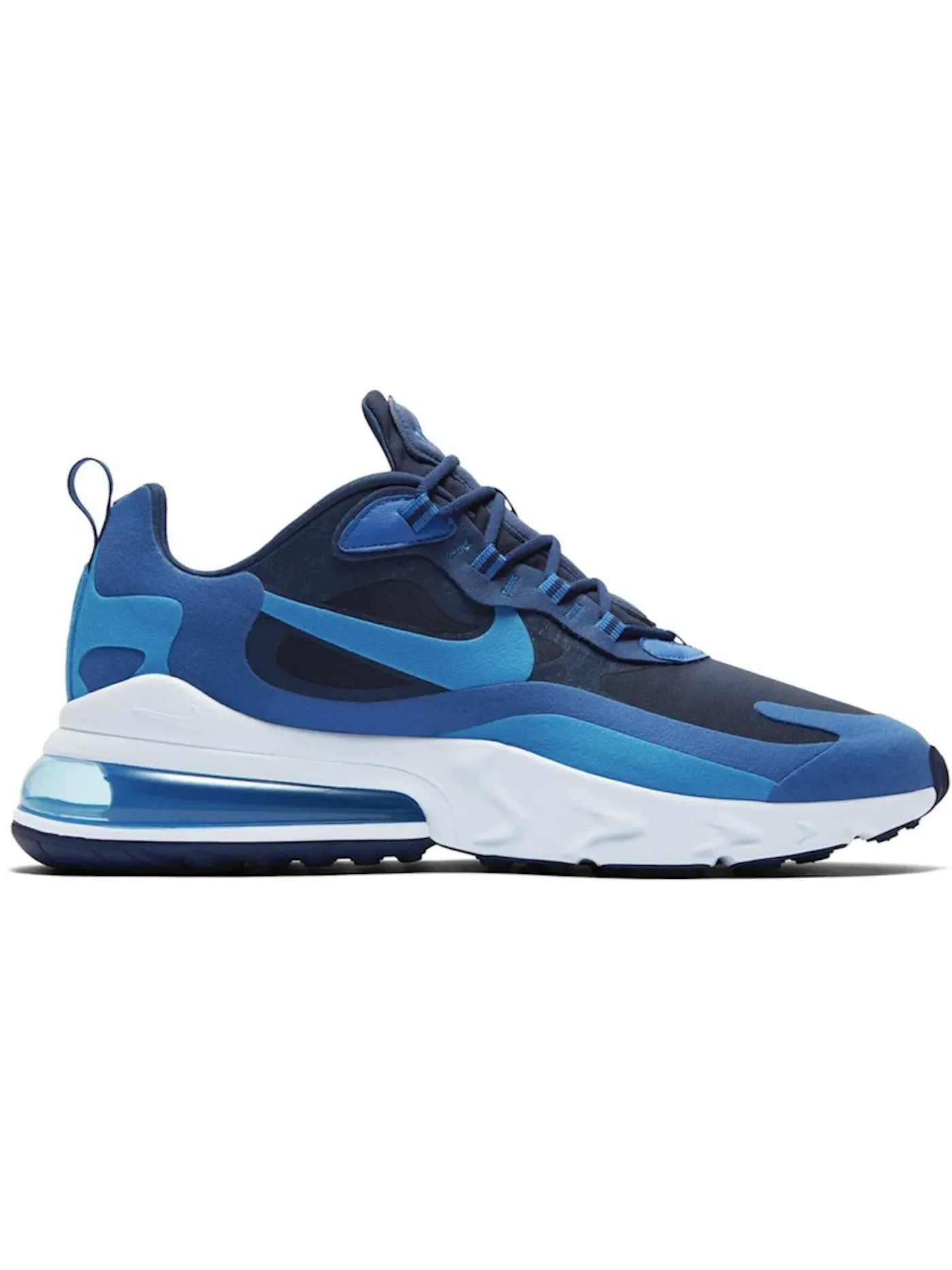 Мужские кроссовки Lifestyle с технологией React Air Max 270 Nike — изображение 1 из 1, синий/синий-синий--синий