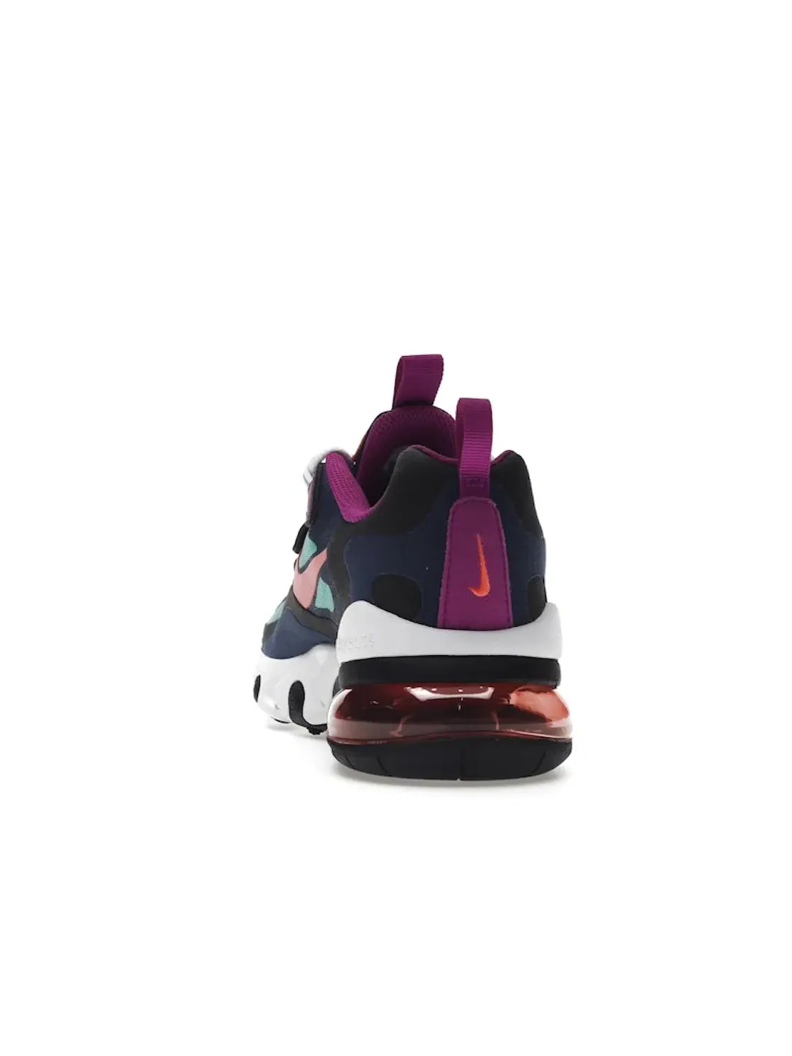 Детские кроссовки Lifestyle Nike Air Max 270 React — изображение 4 из 4, синий/черный/зеленый