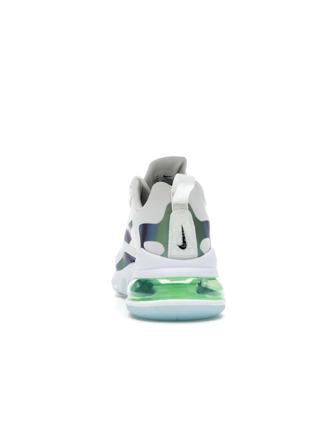 Мужские кроссовки Lifestyle с принтом Nike Air Max 270 React Nike — изображение 4 из 4, белый/мульти--платиновый