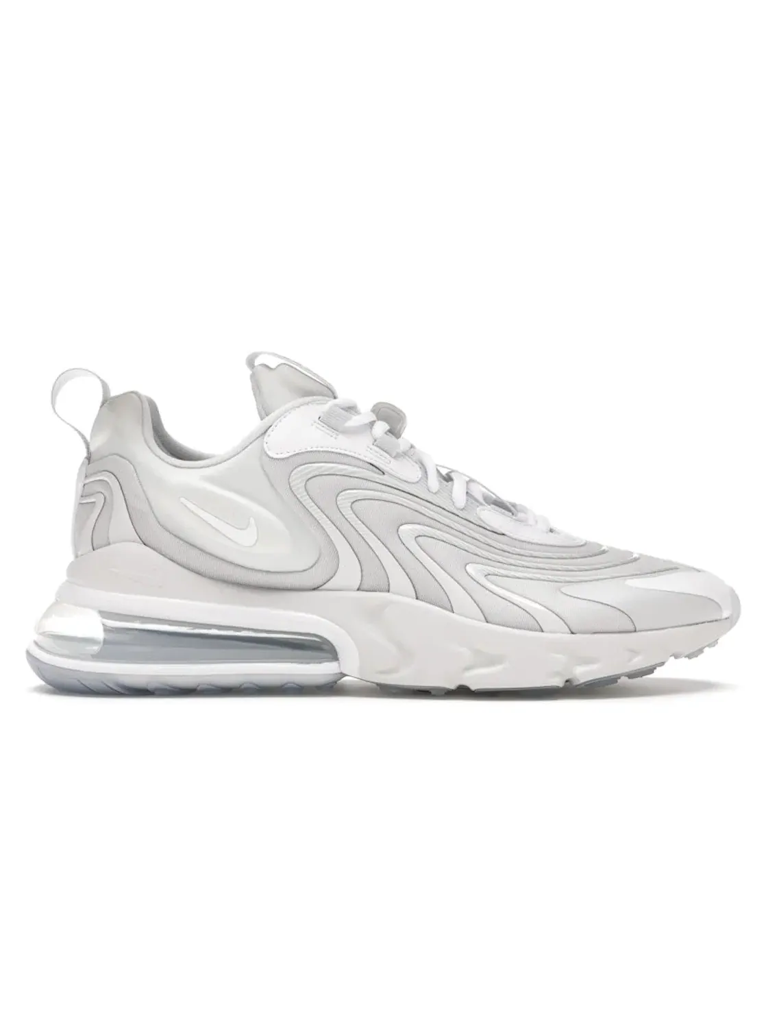 Мужские кроссовки Lifestyle Nike Air Max 270 React ENG — изображение 1 из 4, платиновый/серый/белый