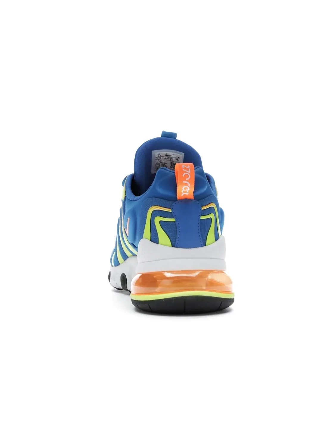 Мужские кроссовки с технологией React и Air Max Nike Air Max 270 React Eng — изображение 4 из 4, оранжевый--платиновый