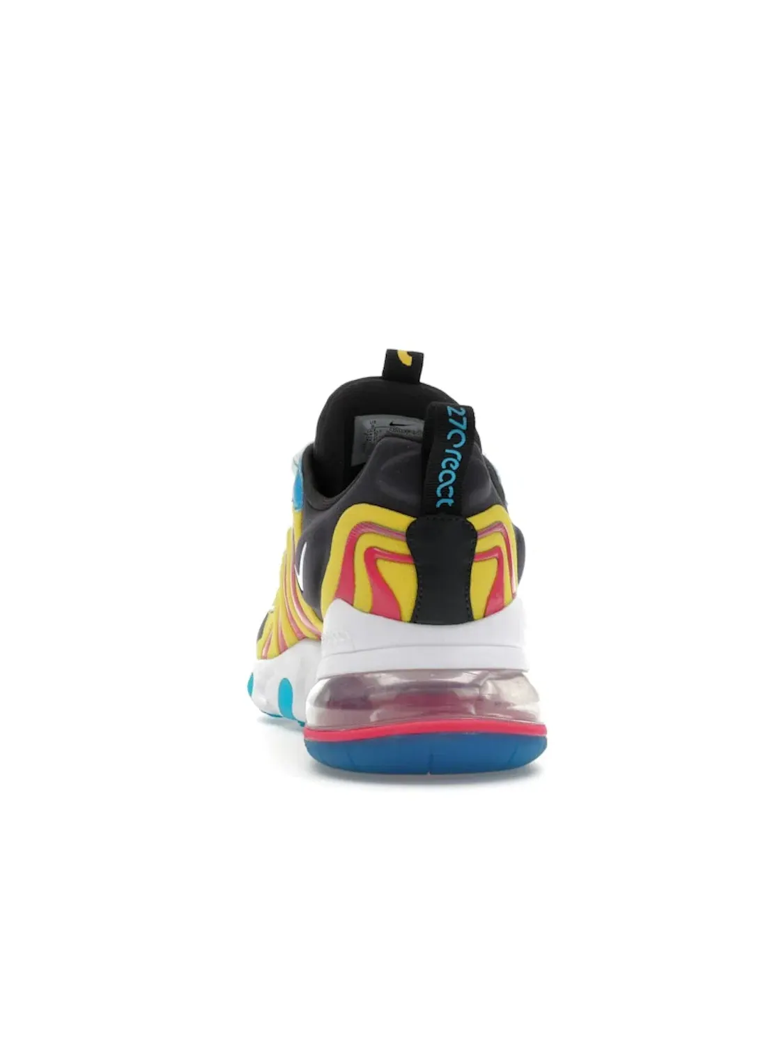 Мужские кроссовки с амортизацией Nike Air Max 270 React Eng — изображение 4 из 4, синий/белый