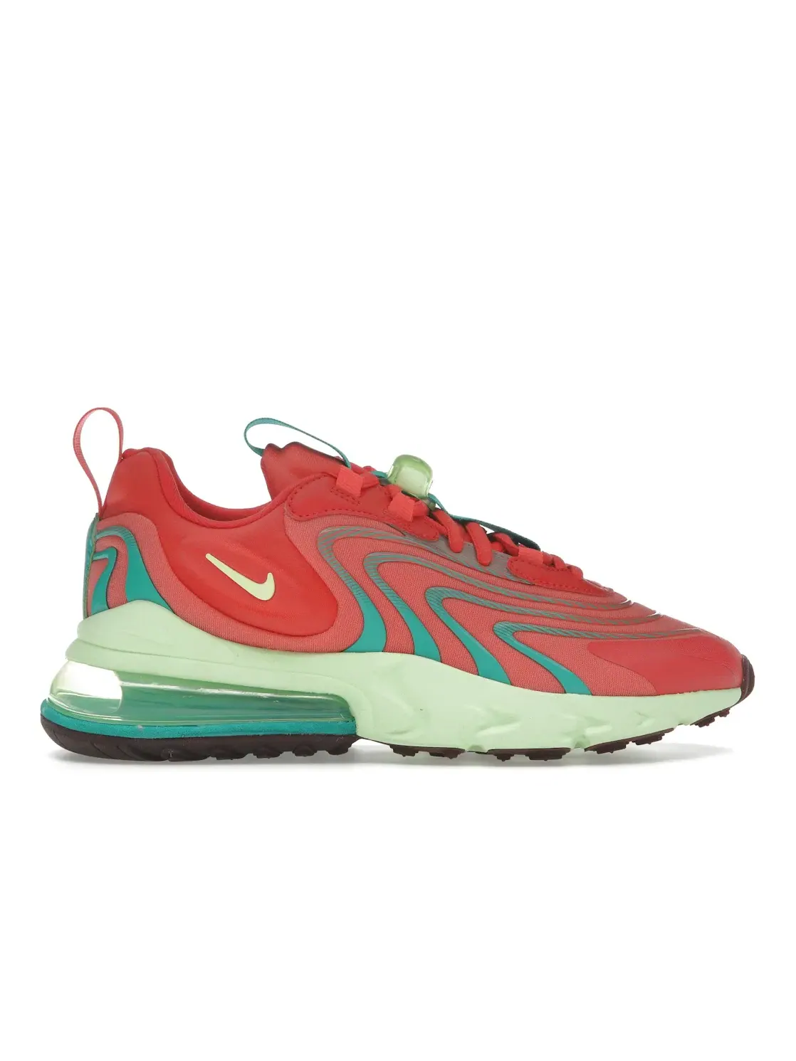 Мужские кроссовки Lifestyle Nike Air Max 270 React Eng — изображение 1 из 4, зеленый красный