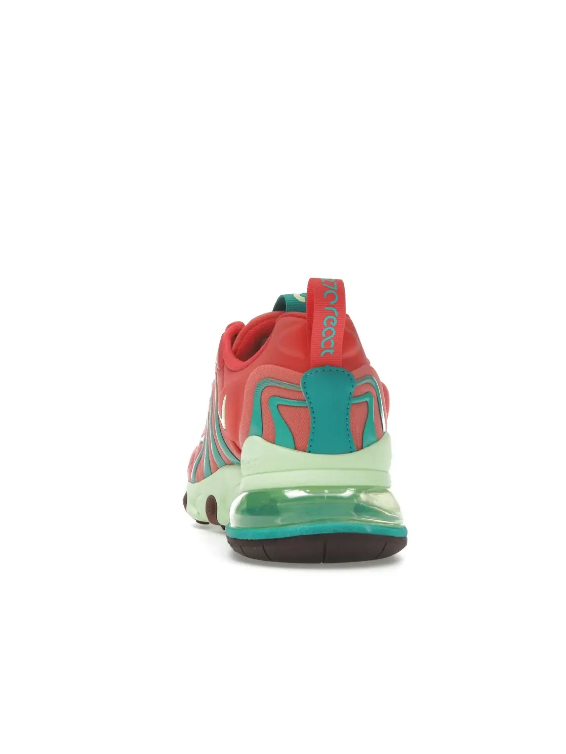 Мужские кроссовки Lifestyle Nike Air Max 270 React Eng — изображение 4 из 4, зеленый красный