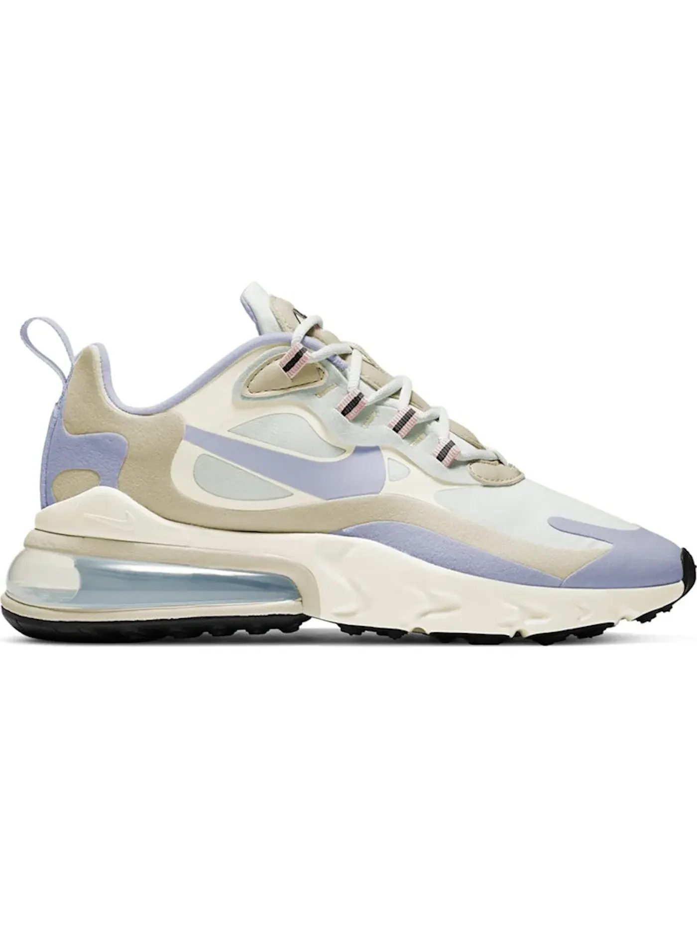 Женские кроссовки с амортизацией Nike Air Max 270 React — изображение 1 из 1, белый
