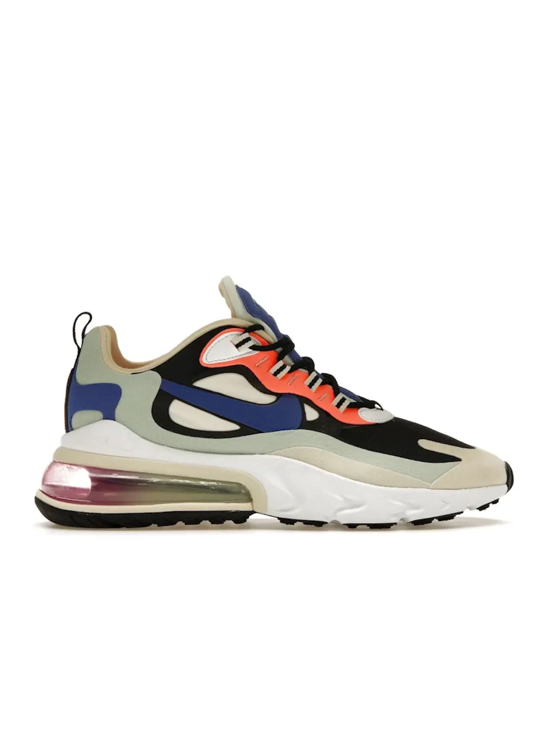 Женские кроссовки Lifestyle Nike Air Max 270 React — изображение 1 из 4, синий-черный