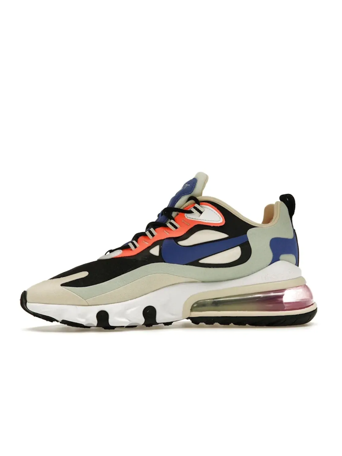 Женские кроссовки Lifestyle Nike Air Max 270 React — изображение 3 из 4, синий-черный