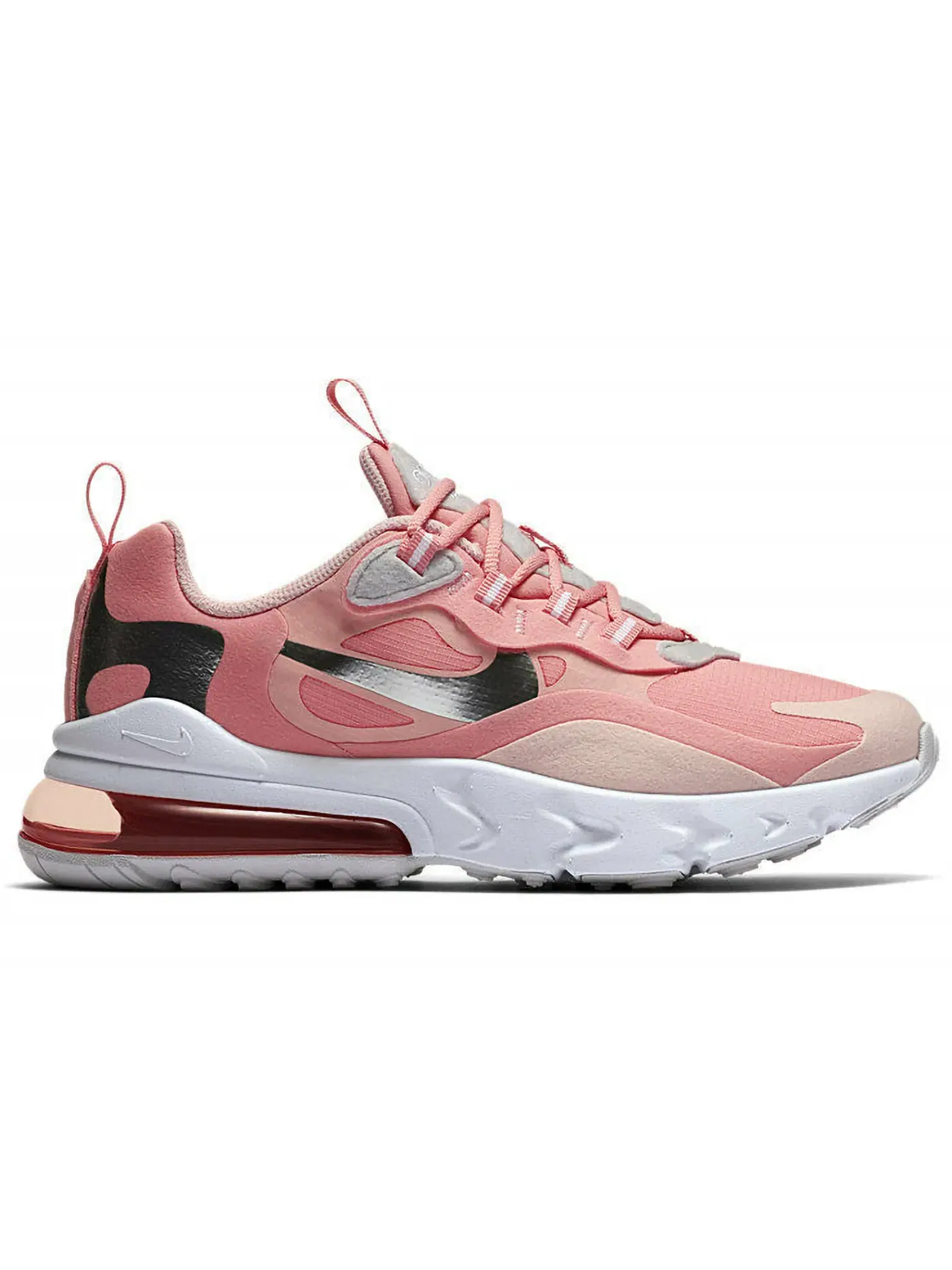 Детские кроссовки для девочек Lifestyle Nike Air Max 270 React GG — изображение 1 из 1, белый белый