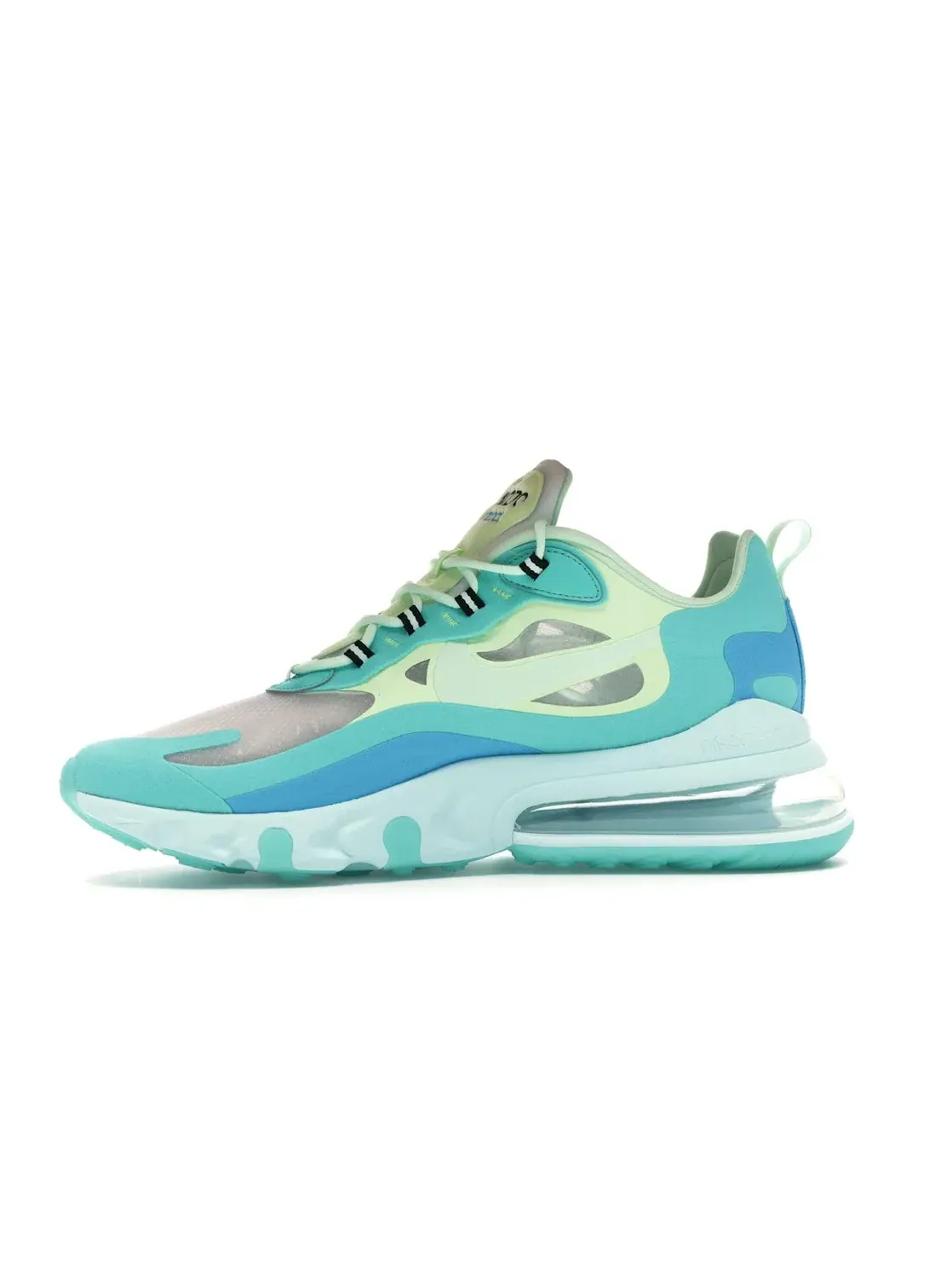 Мужские кроссовки для повседневной носки Nike Air Max 270 React — изображение 3 из 4, синий--белый