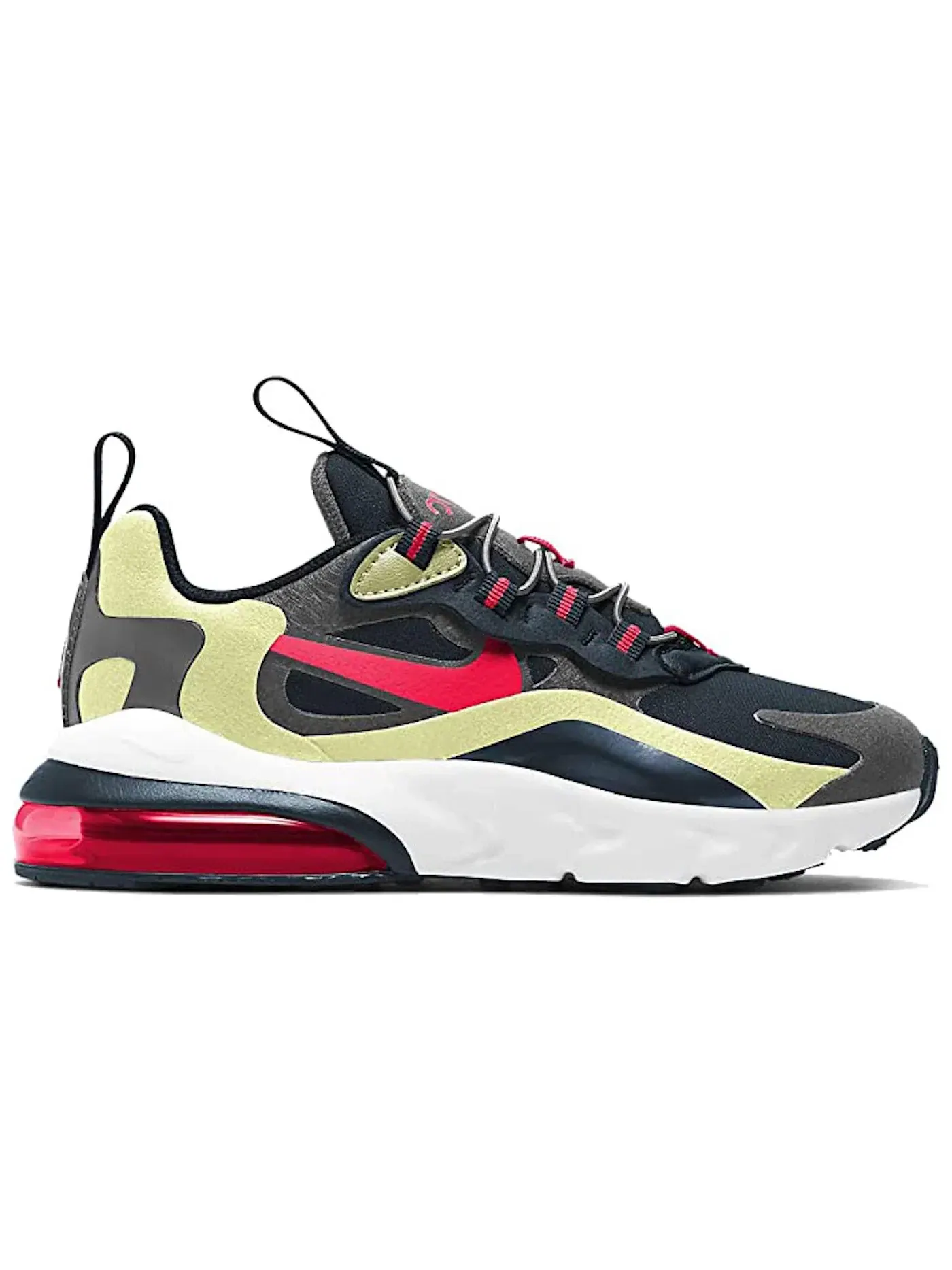 Детские кроссовки Lifestyle Nike Air Max 270 React — изображение 1 из 1, серый/яркий/глубокий