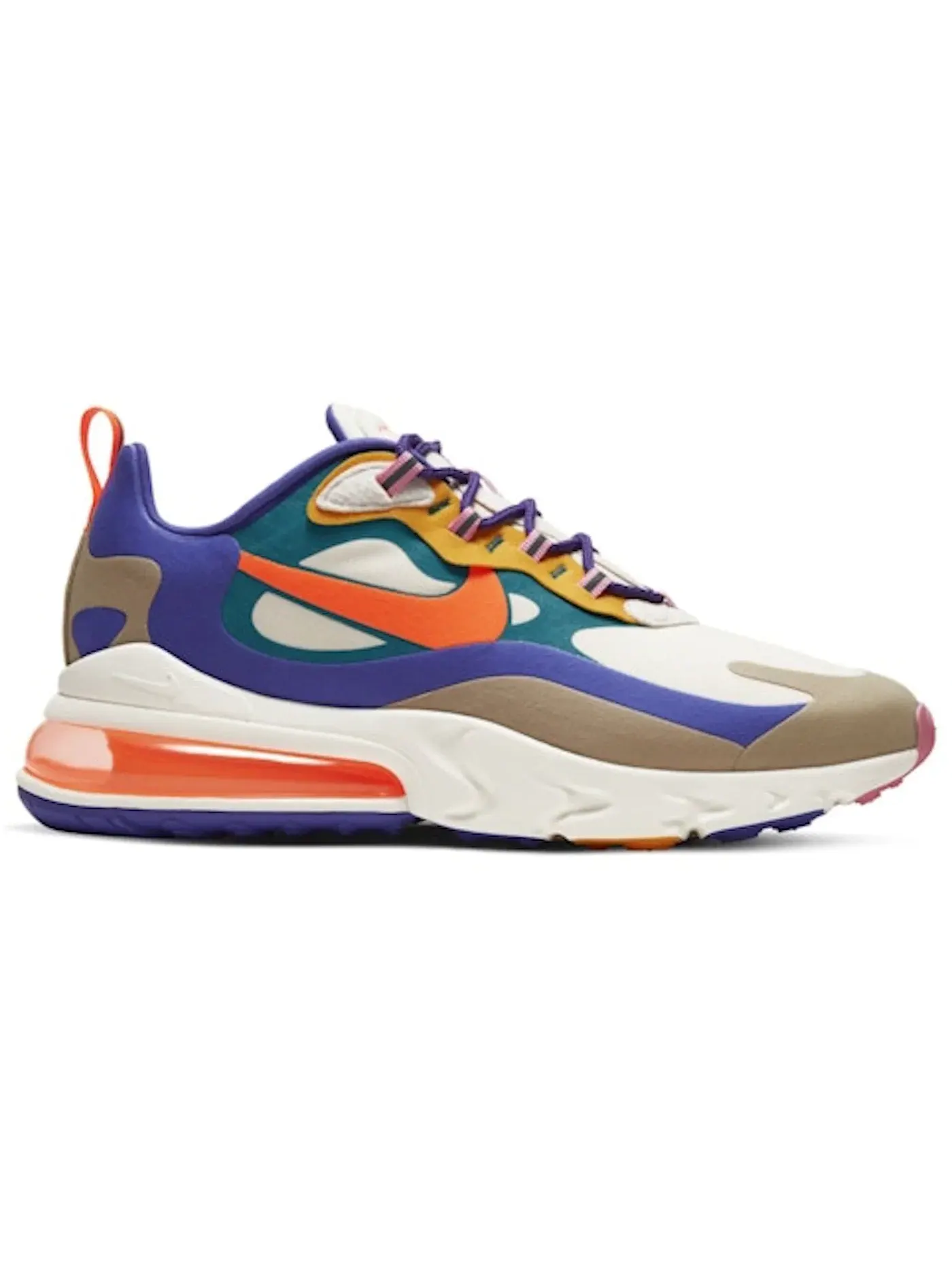 Мужские кроссовки Lifestyle Nike Air Max 270 React — изображение 1 из 1, мульти