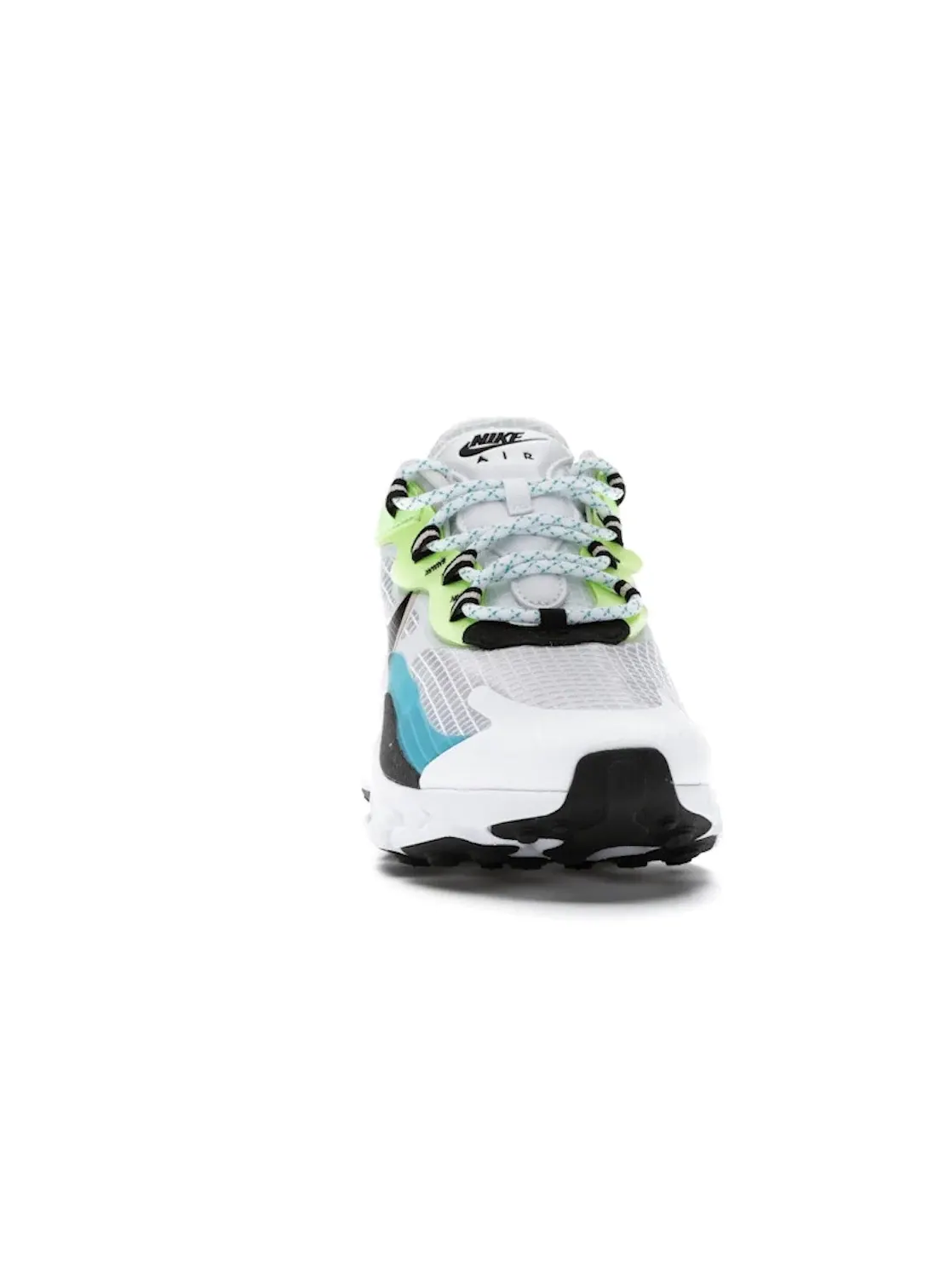 Мужские кроссовки Lifestyle Nike Air Max 270 React — изображение 2 из 4, голубой зеленый черный